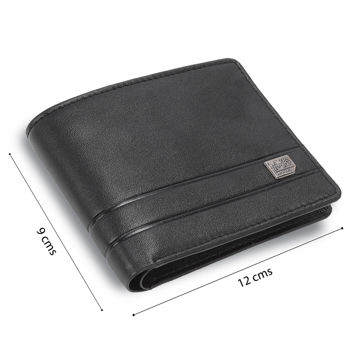 Attorney Small Black Wallet