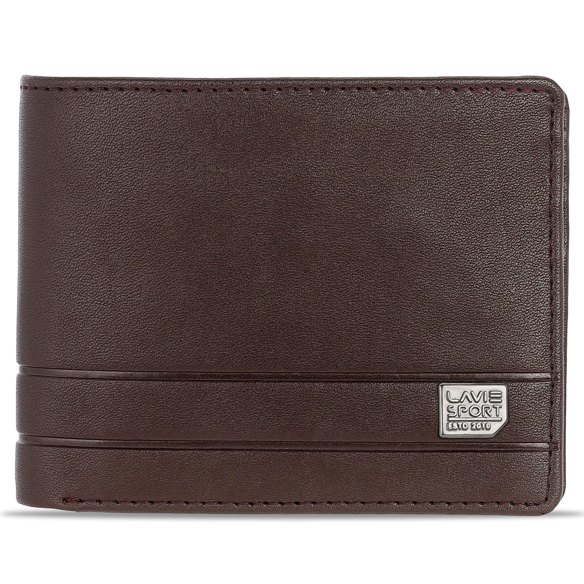 Attorney Embossed Wallet Brown