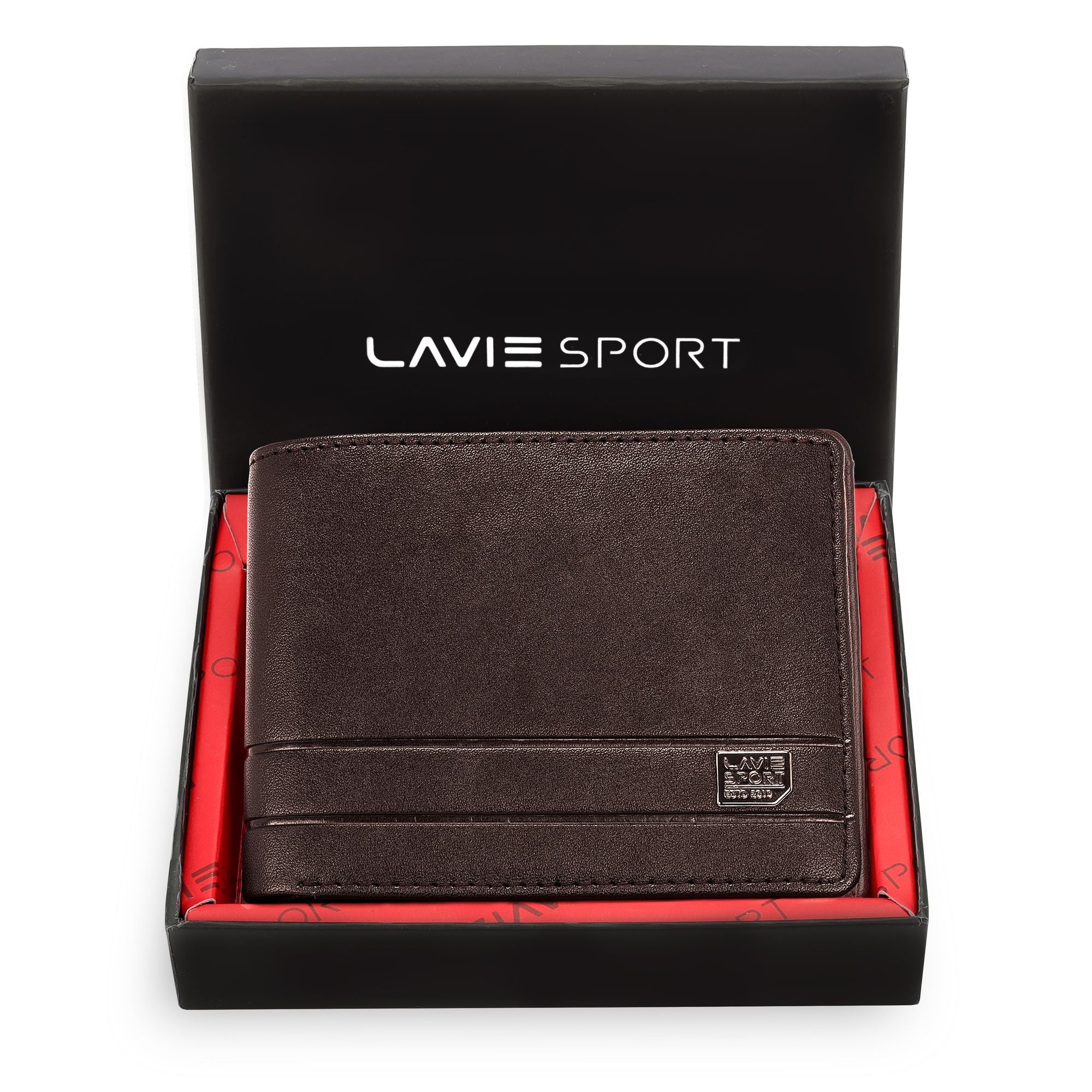 Attorney Embossed Wallet Brown