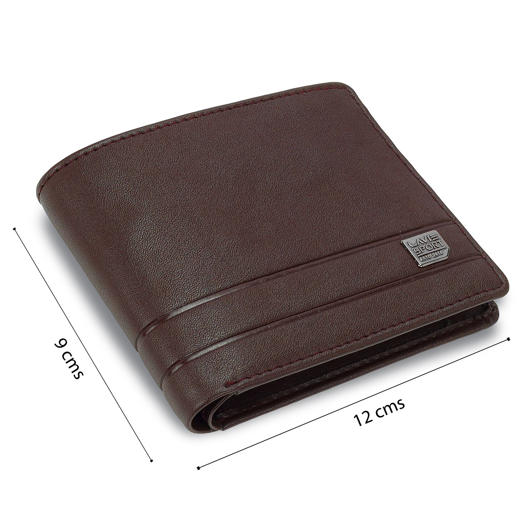 Attorney Embossed Wallet Brown