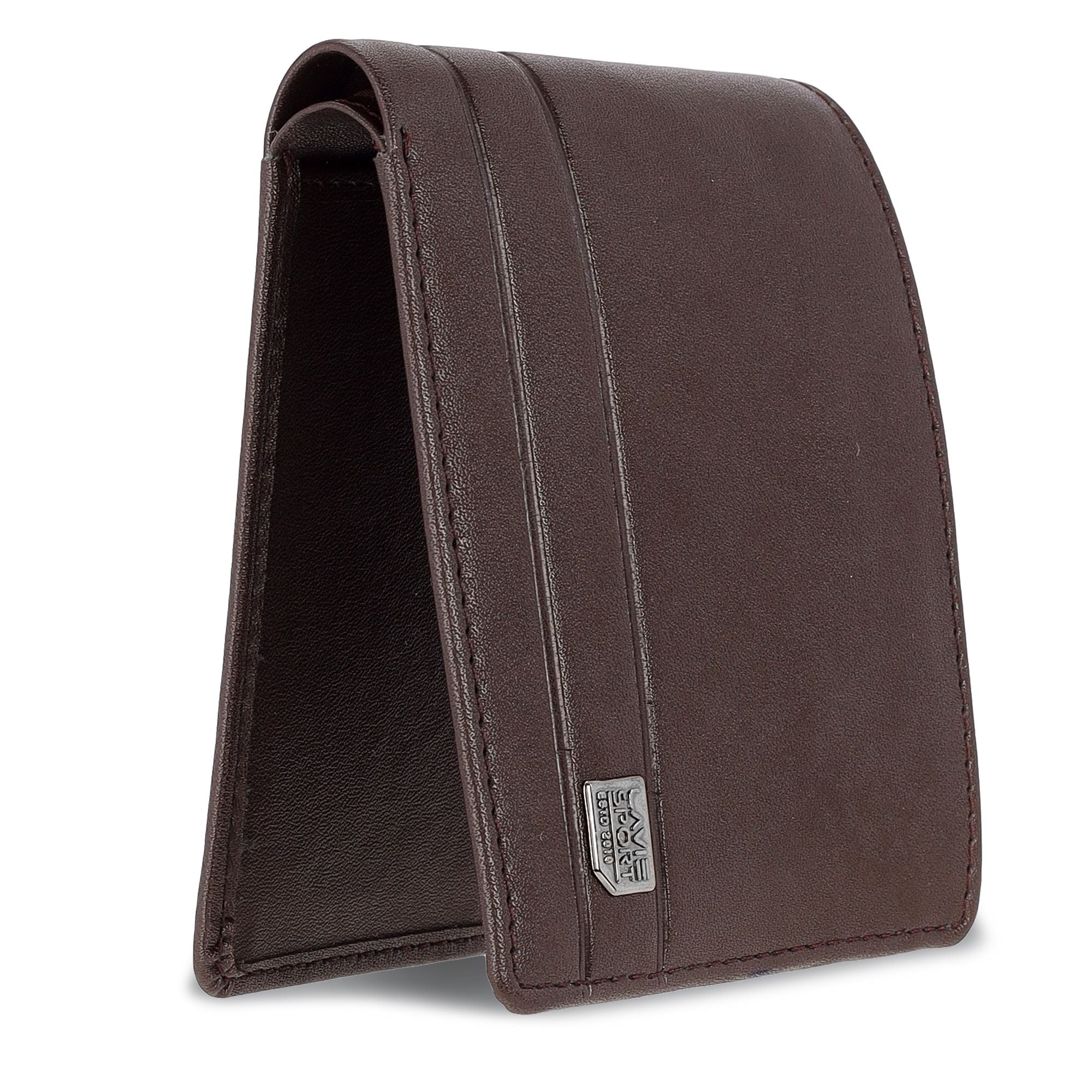 Attorney Embossed Wallet Brown