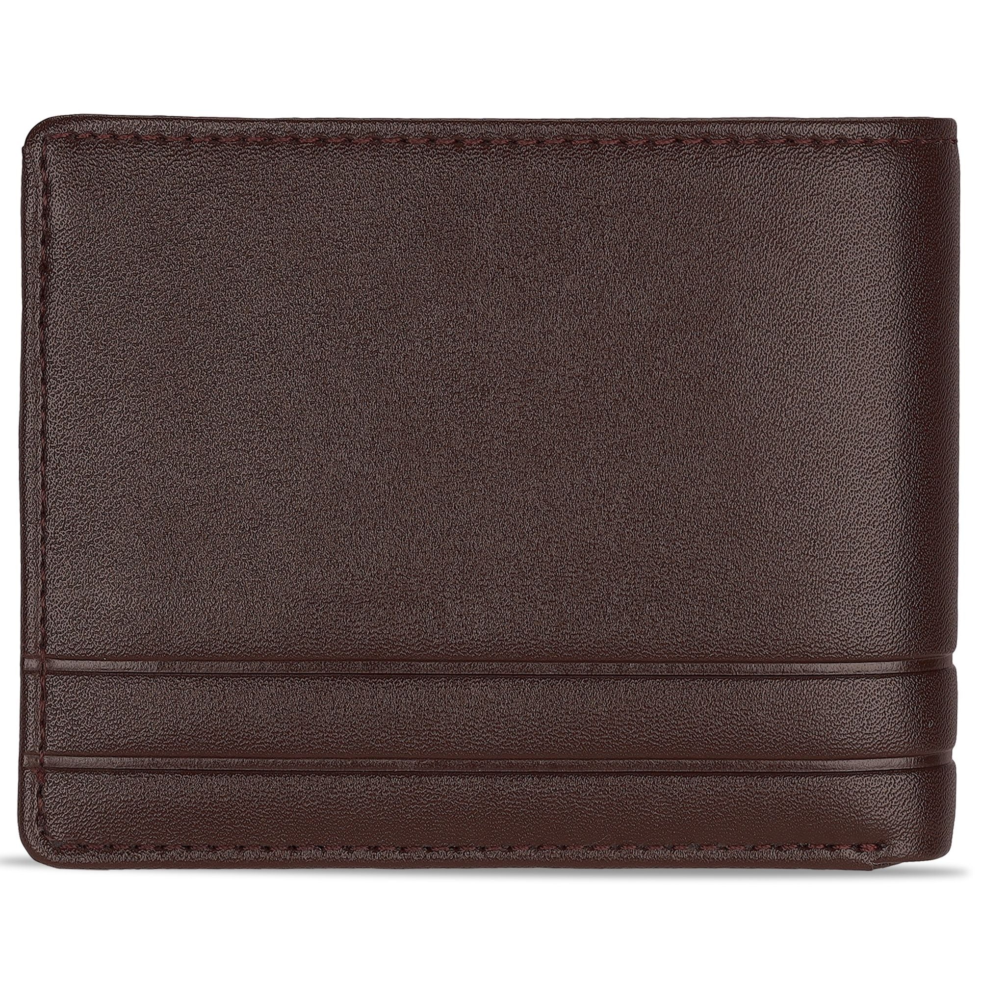 Attorney Embossed Wallet Brown