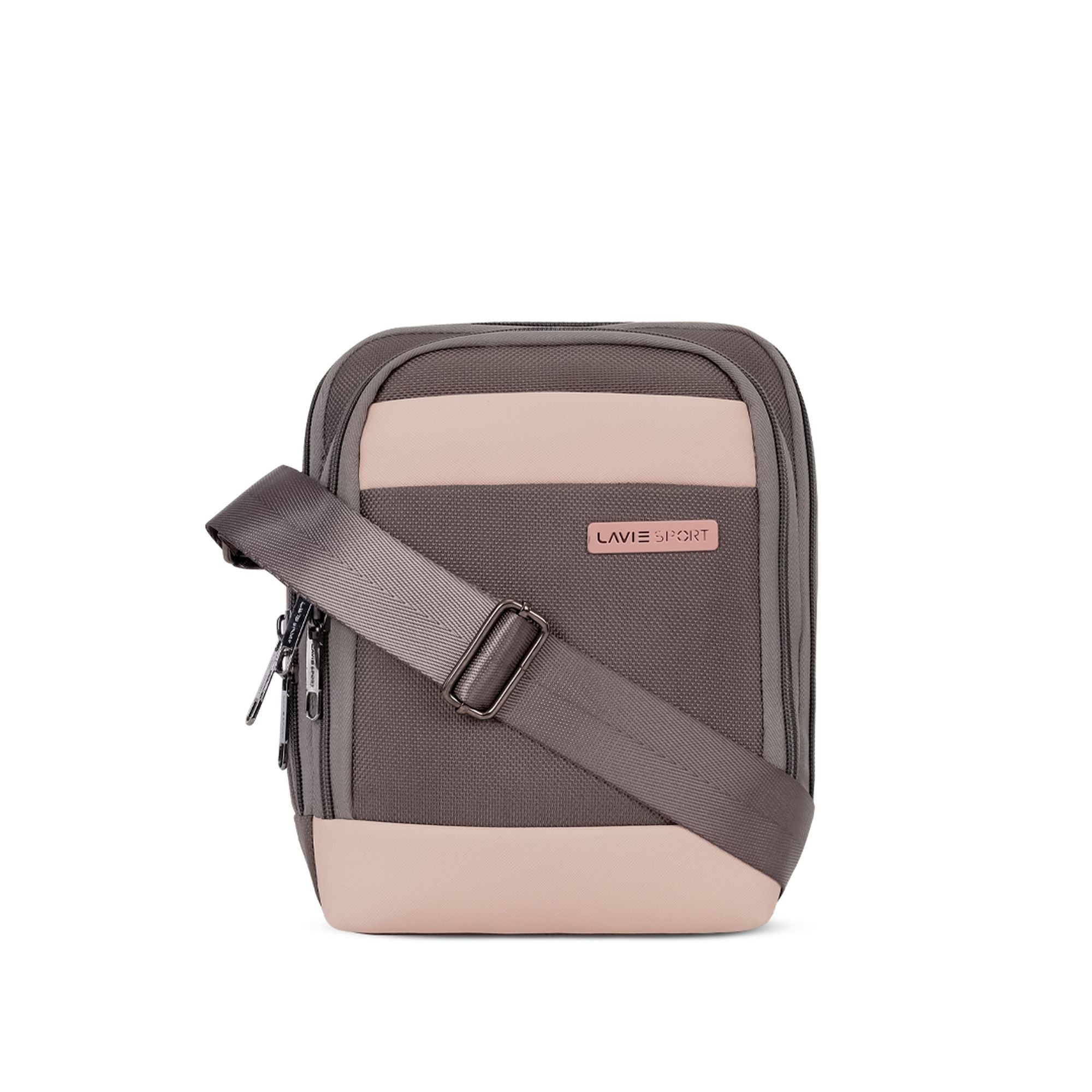 Athos Sling Bag Crossbody Grey/Pink