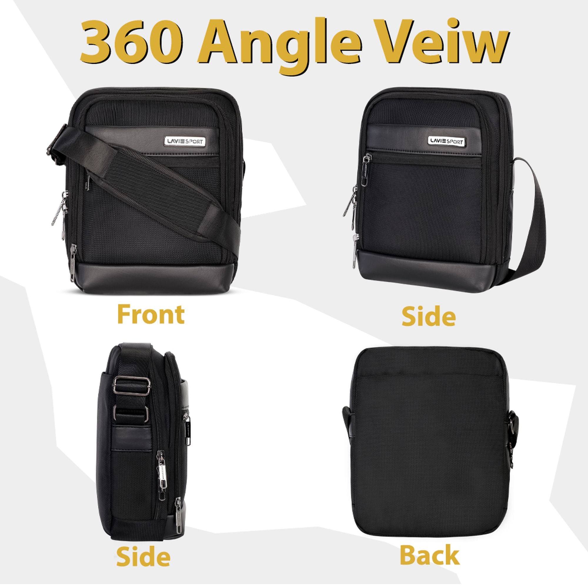 Athos Sling Bag Crossbody Black