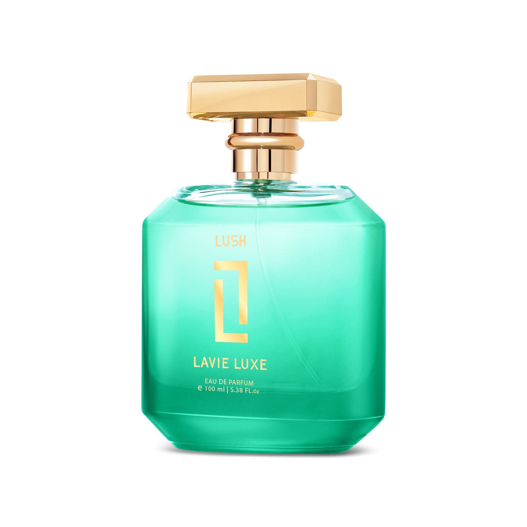 Lush Luxury Woman Eau De Parfum 100 ml ǀ Perfume with scents Sweet, Jasmine & Vanilla - Light Green