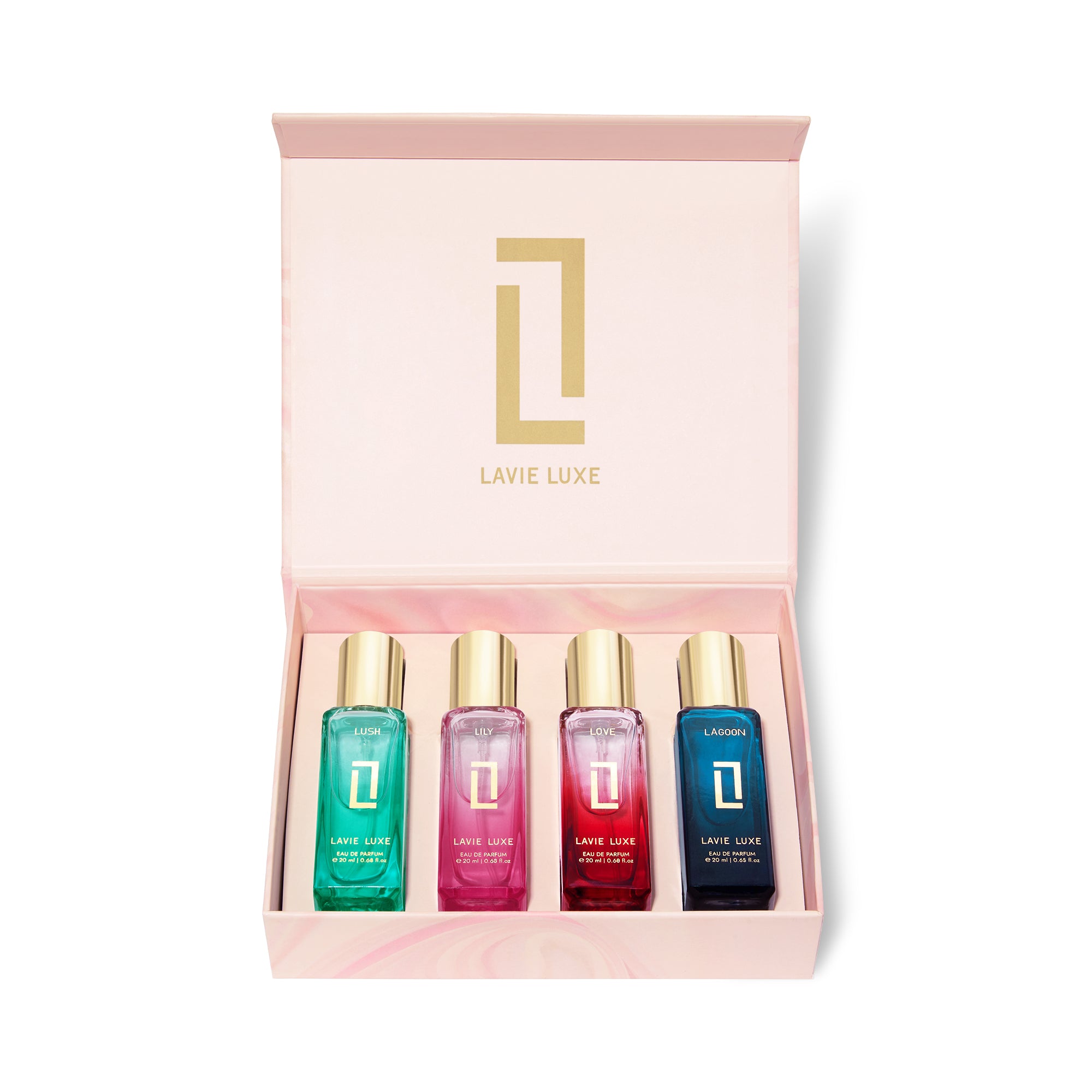 Discovery Luxury Woman Long Lasting Perfume Gift Set -4x20 ML Eau de Parfum - 80 ml