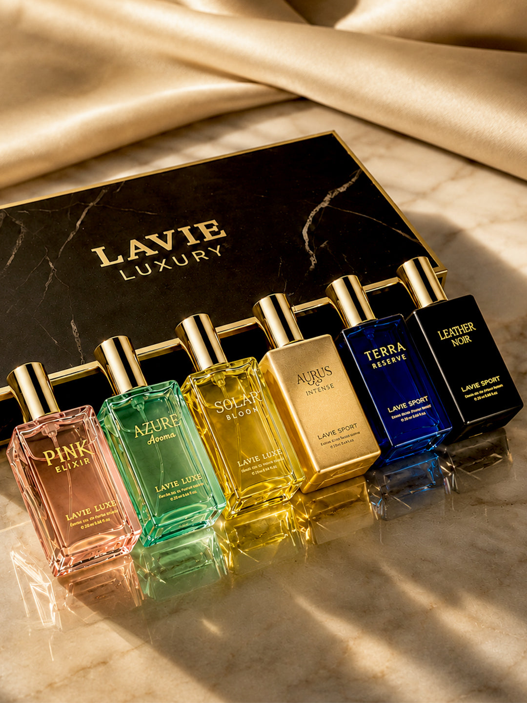 Perfume Gift Set For Men and Women Eau De Parfum 25Ml X 6