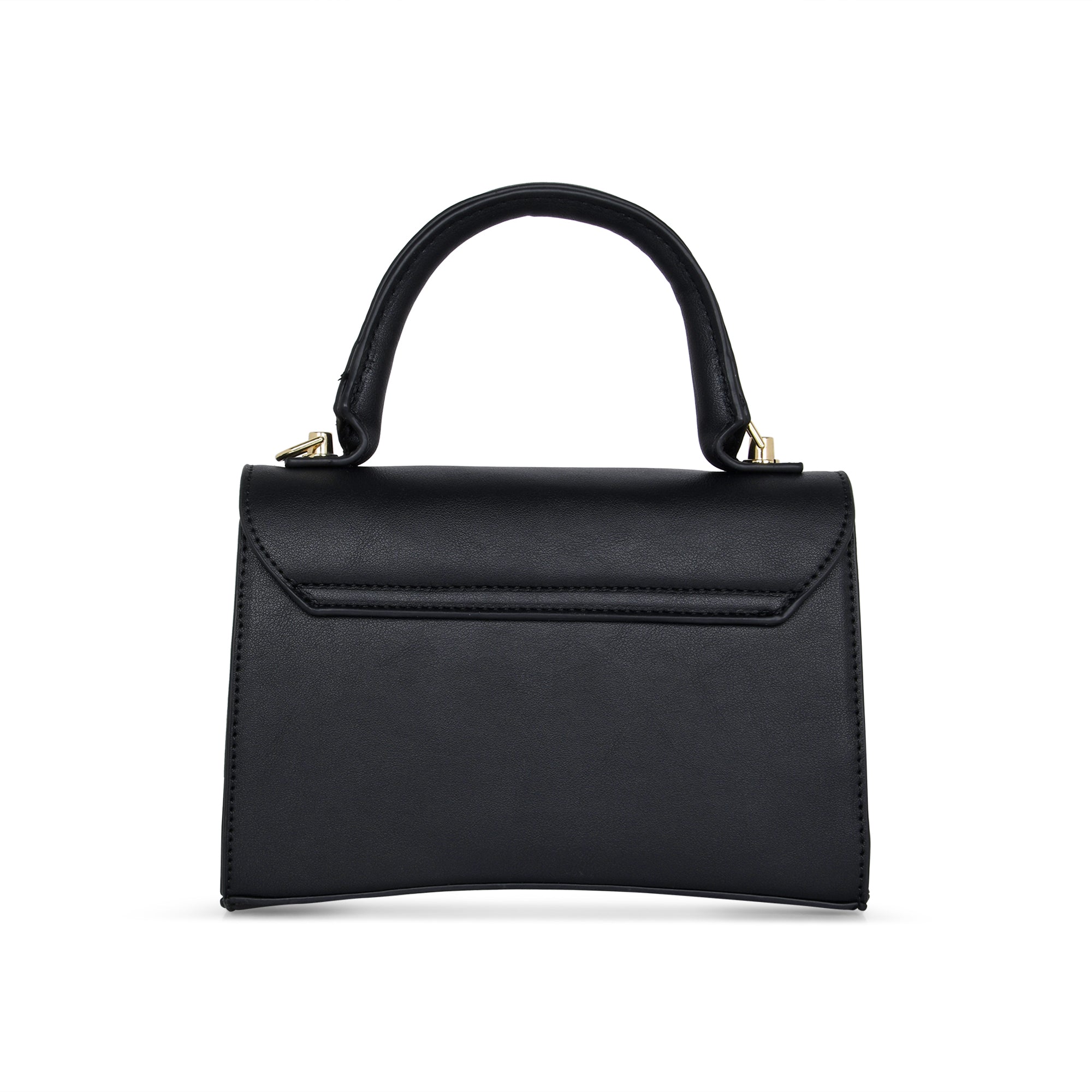 Lavie Luxe Black Small Women's Chain Flap Sling Bag