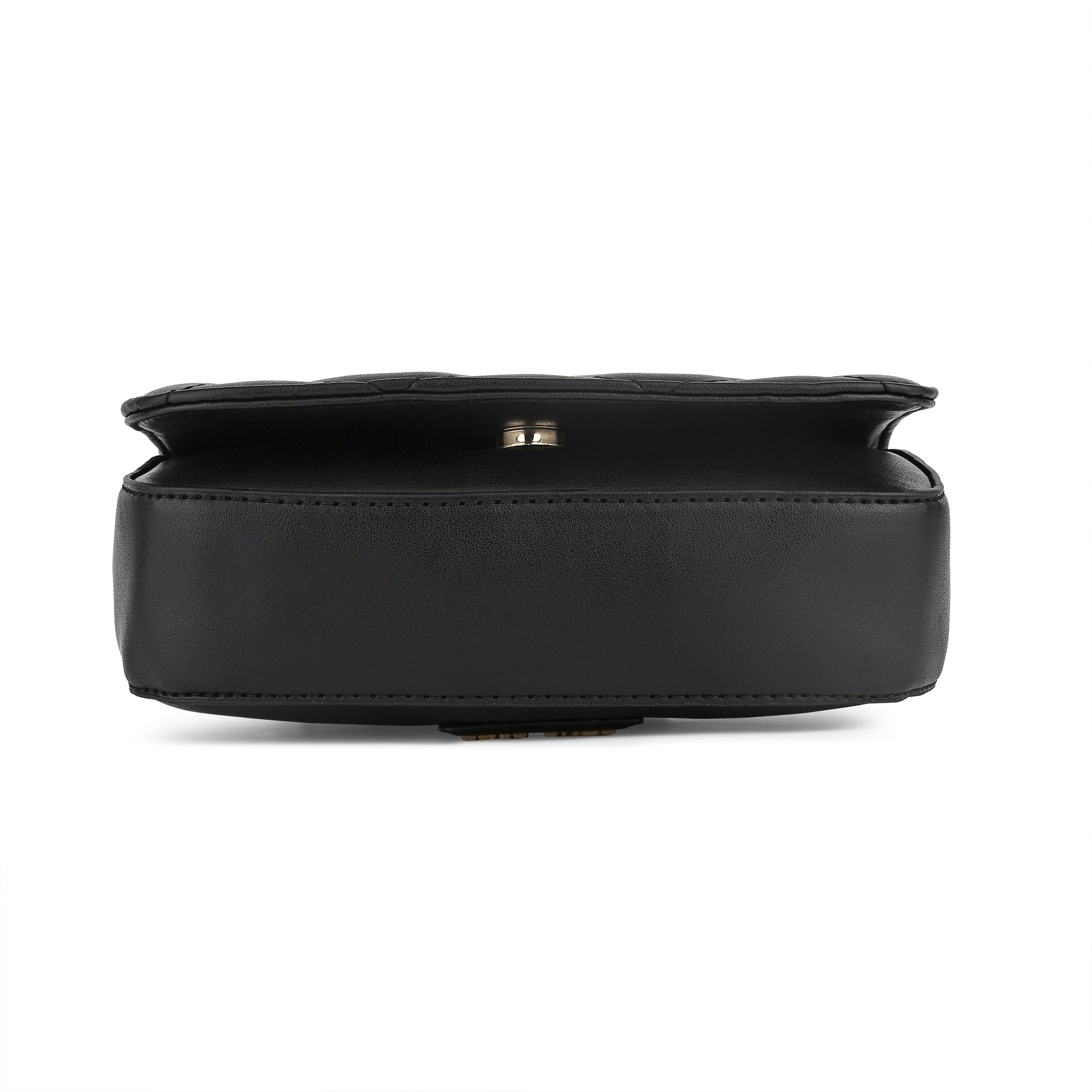 Lavie Luxe Black Small Women's Carol Flap Sling Bag
