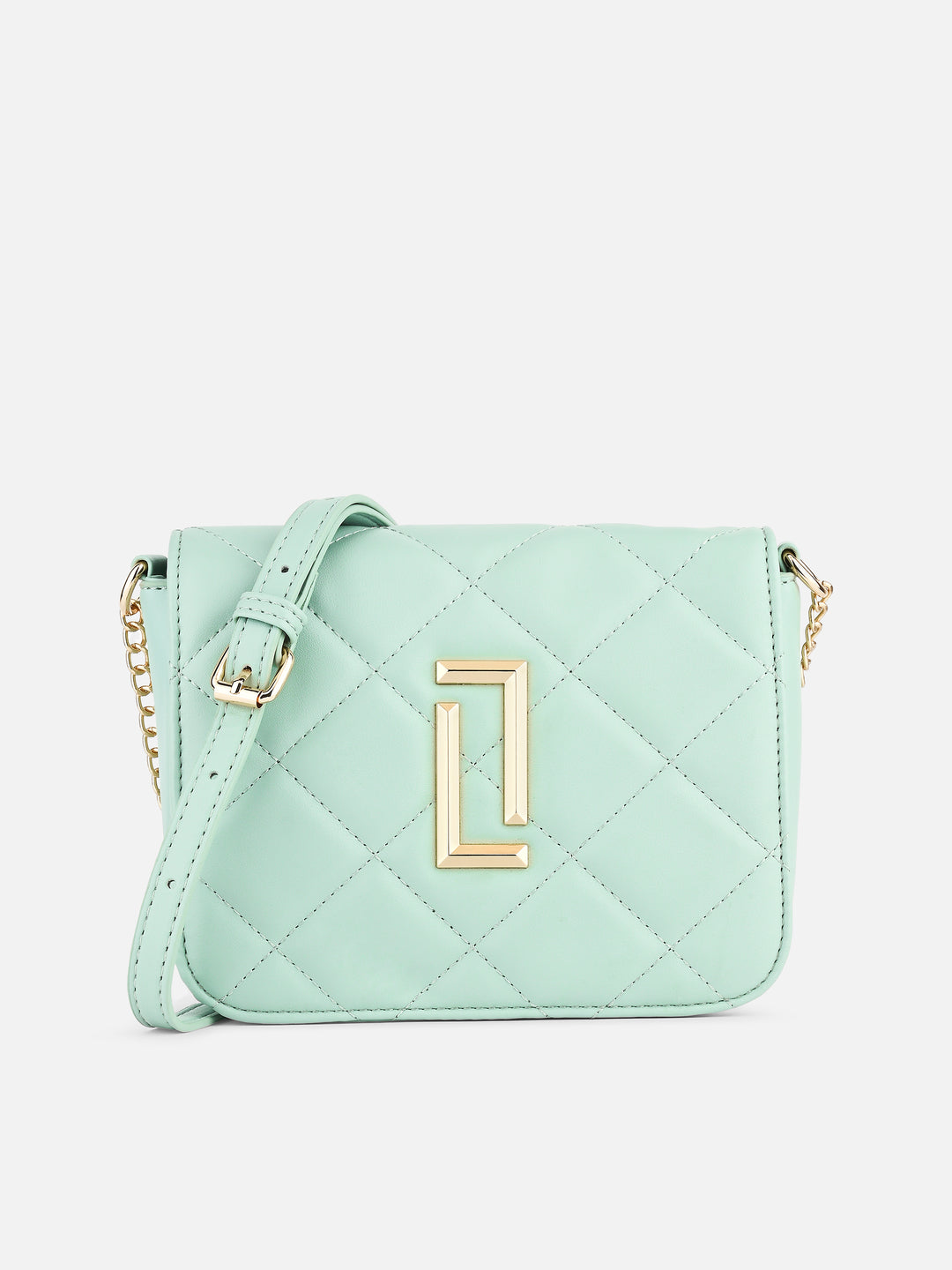 Carol Flap Small Mint Sling Bag