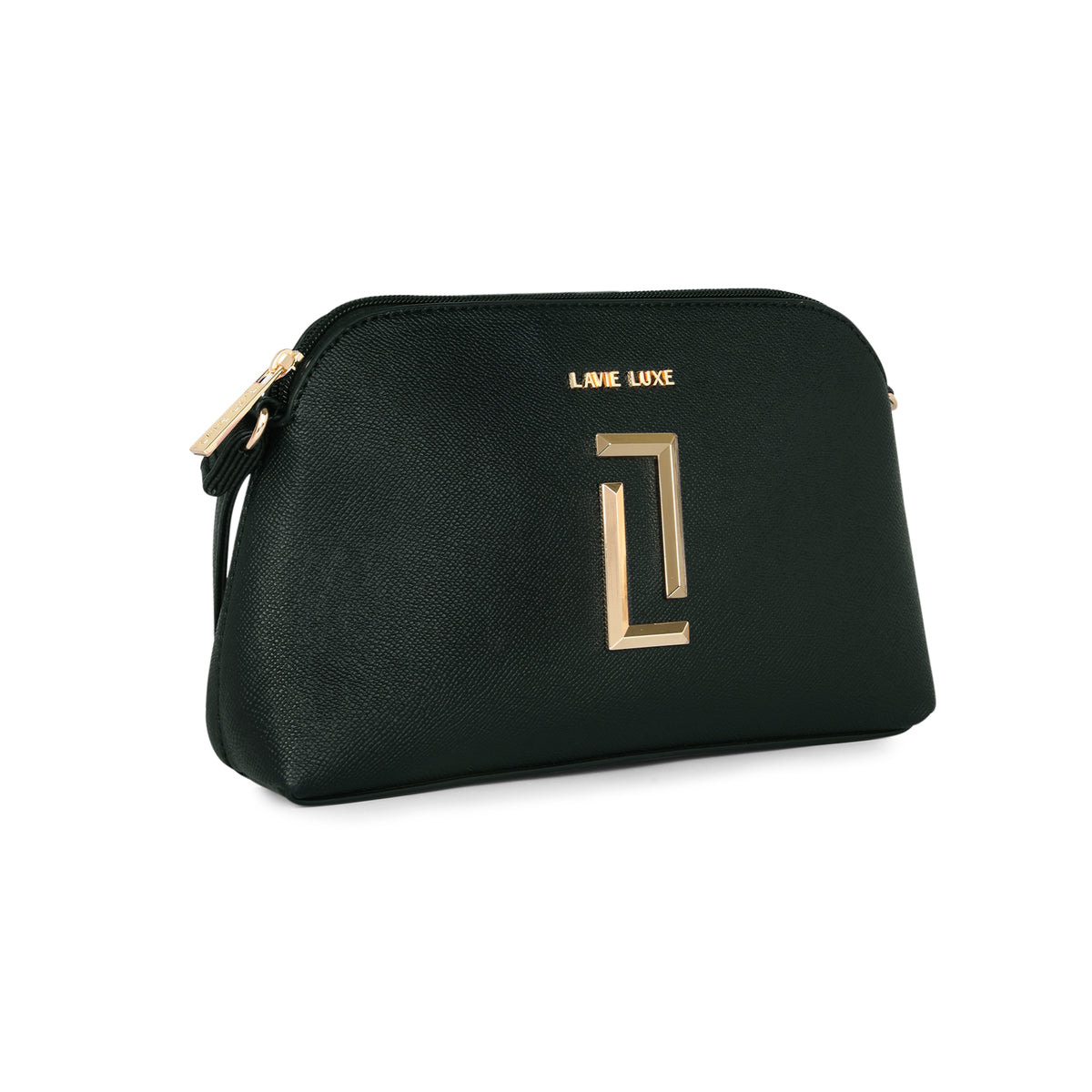 Lavie Luxe Black Small Women's Hemi Sling Bag