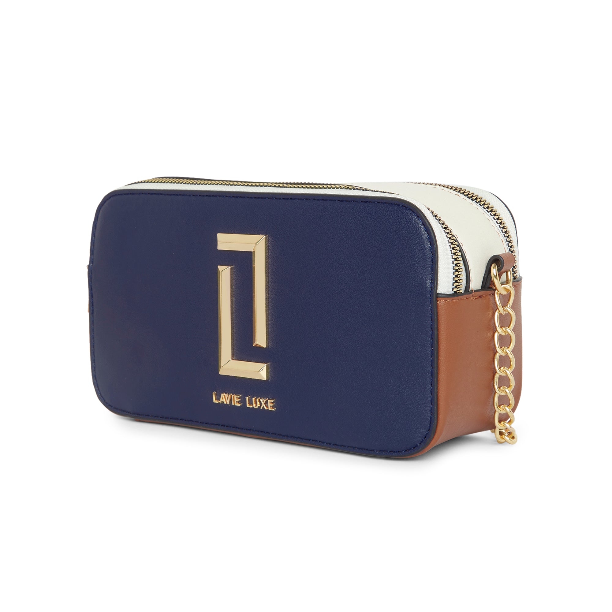 Lavie Luxe Navy Small Women's Fenny Sling Bag