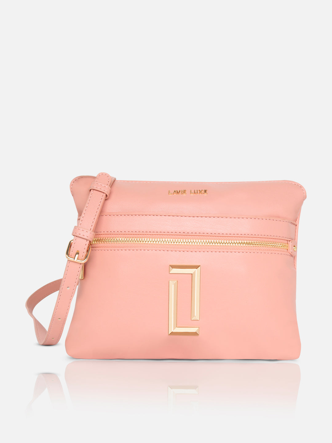Quick Access Small Pink Sling Bag