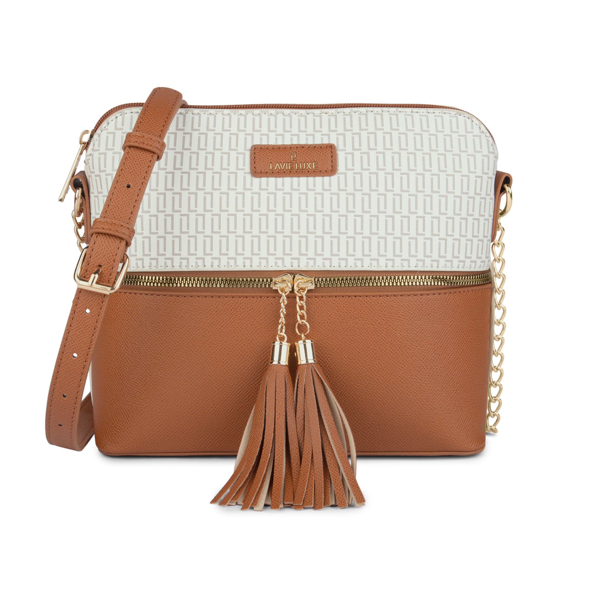 Lavie Luxe Mono Tiara TSL Off White Medium Women's Sling