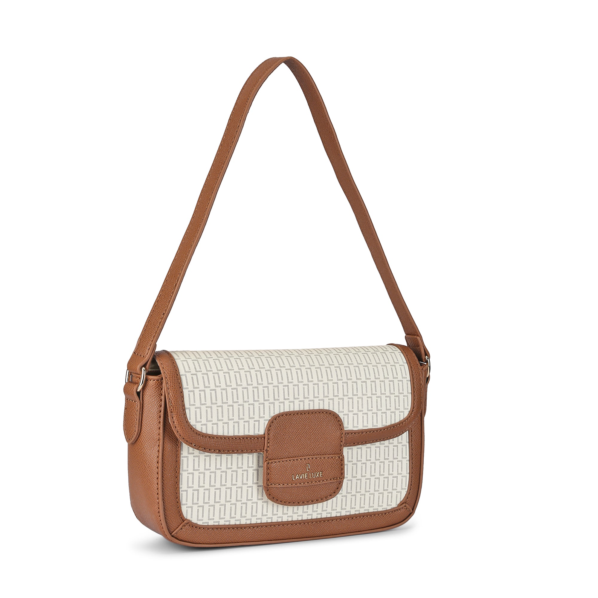 Lavie Luxe Mono Quad Off White Medium Women's Sling