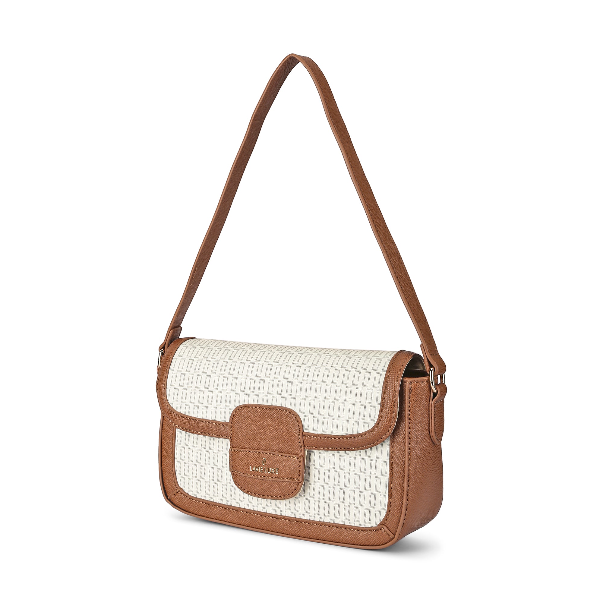 Lavie Luxe Mono Quad Off White Medium Women's Sling