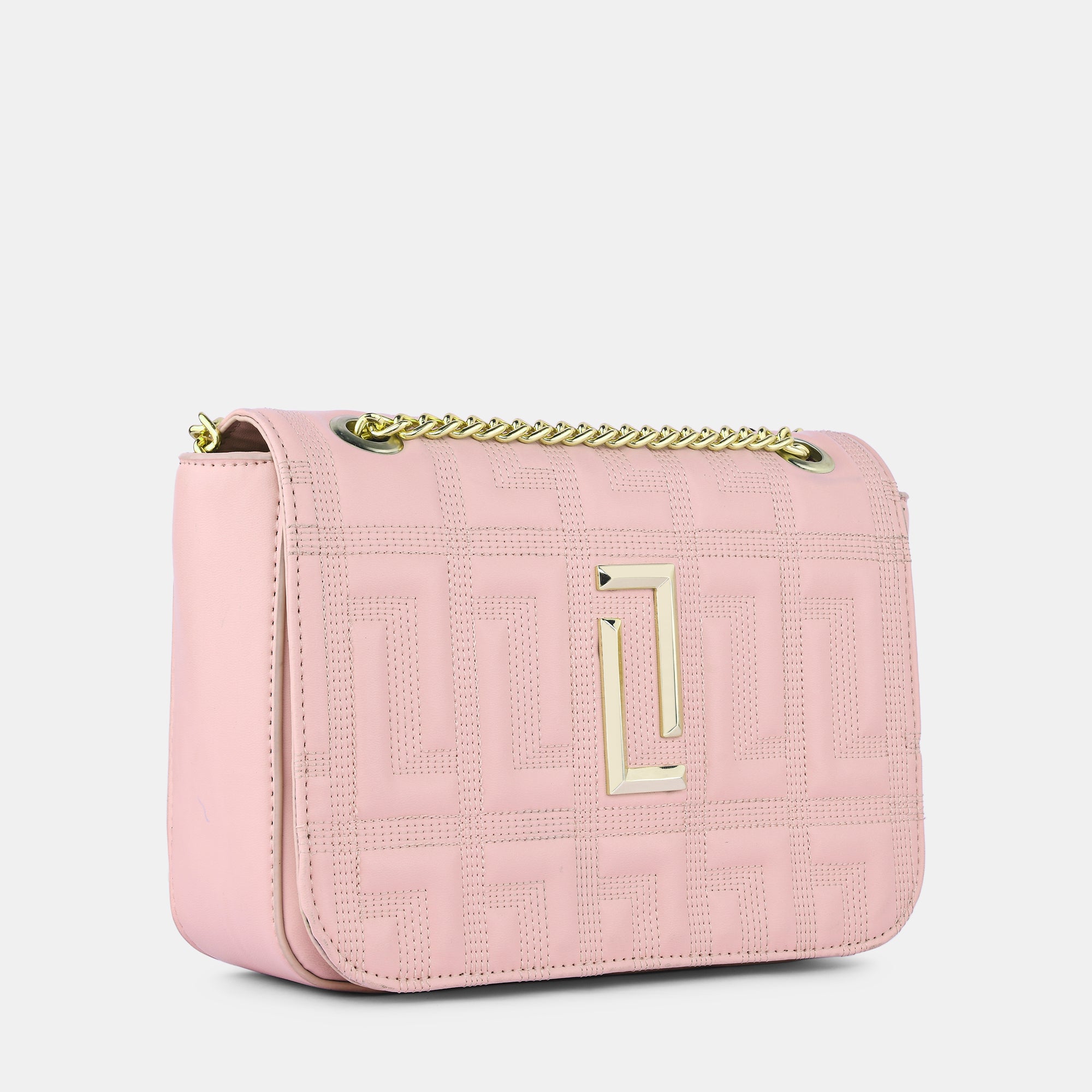 Lavie Luxe Caroline Rose Pink Medium Women'S Sling Bag