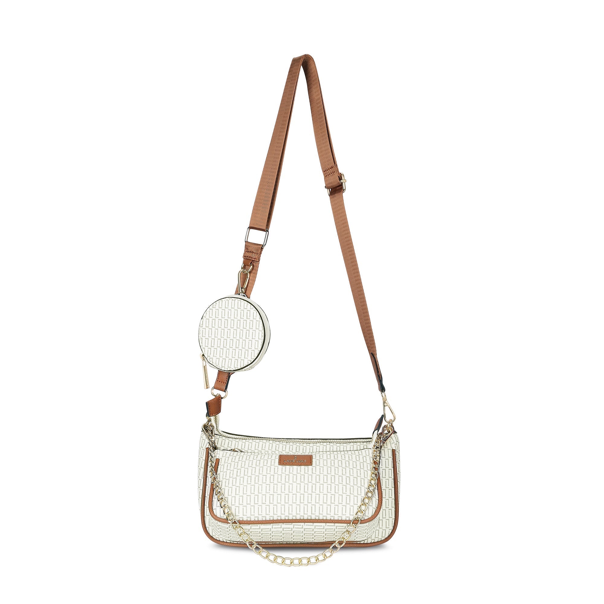 Monogram Chunk 3pc Small Sling Bag