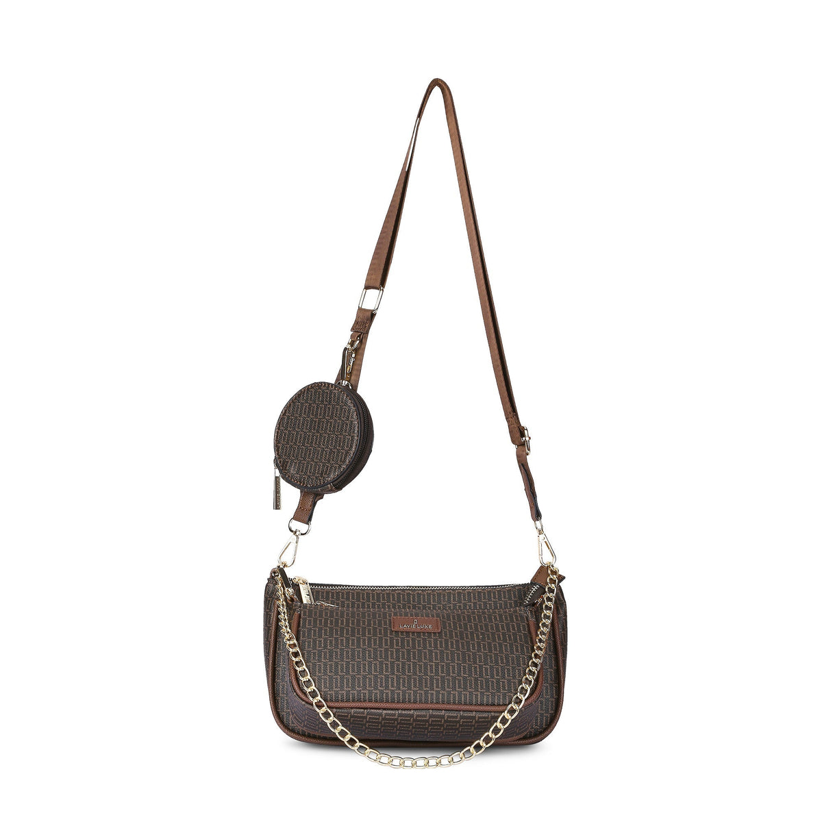 Monogram Chunk 3pc Small Sling Bag