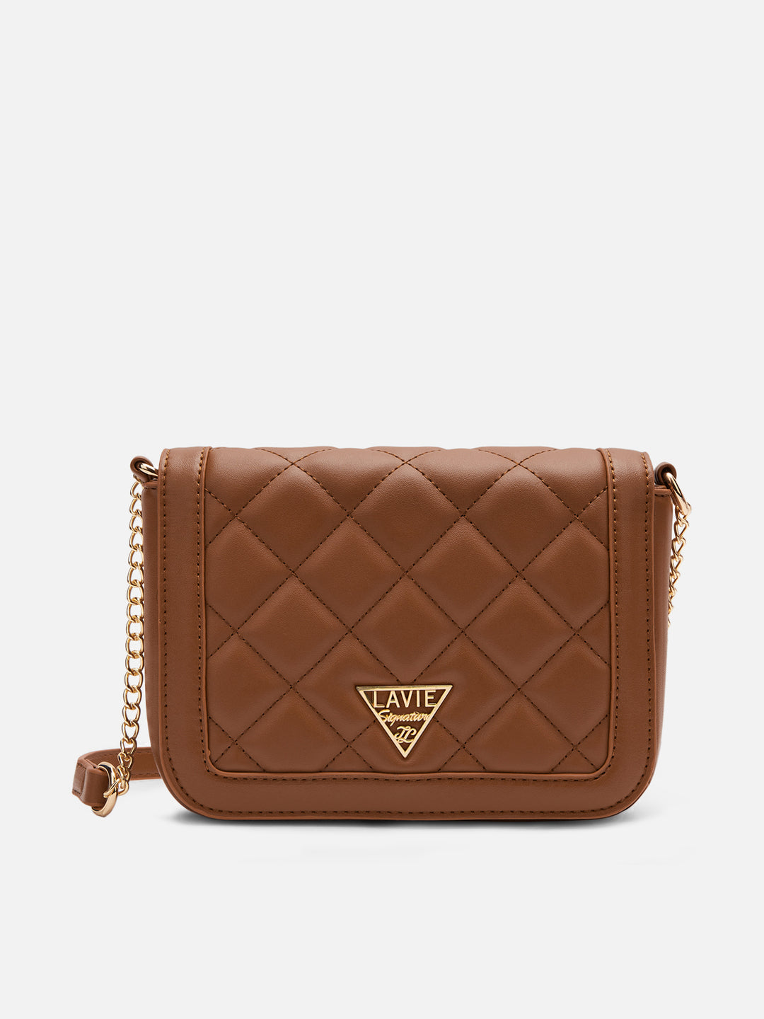 Atlanta Small Tan Sling Bag