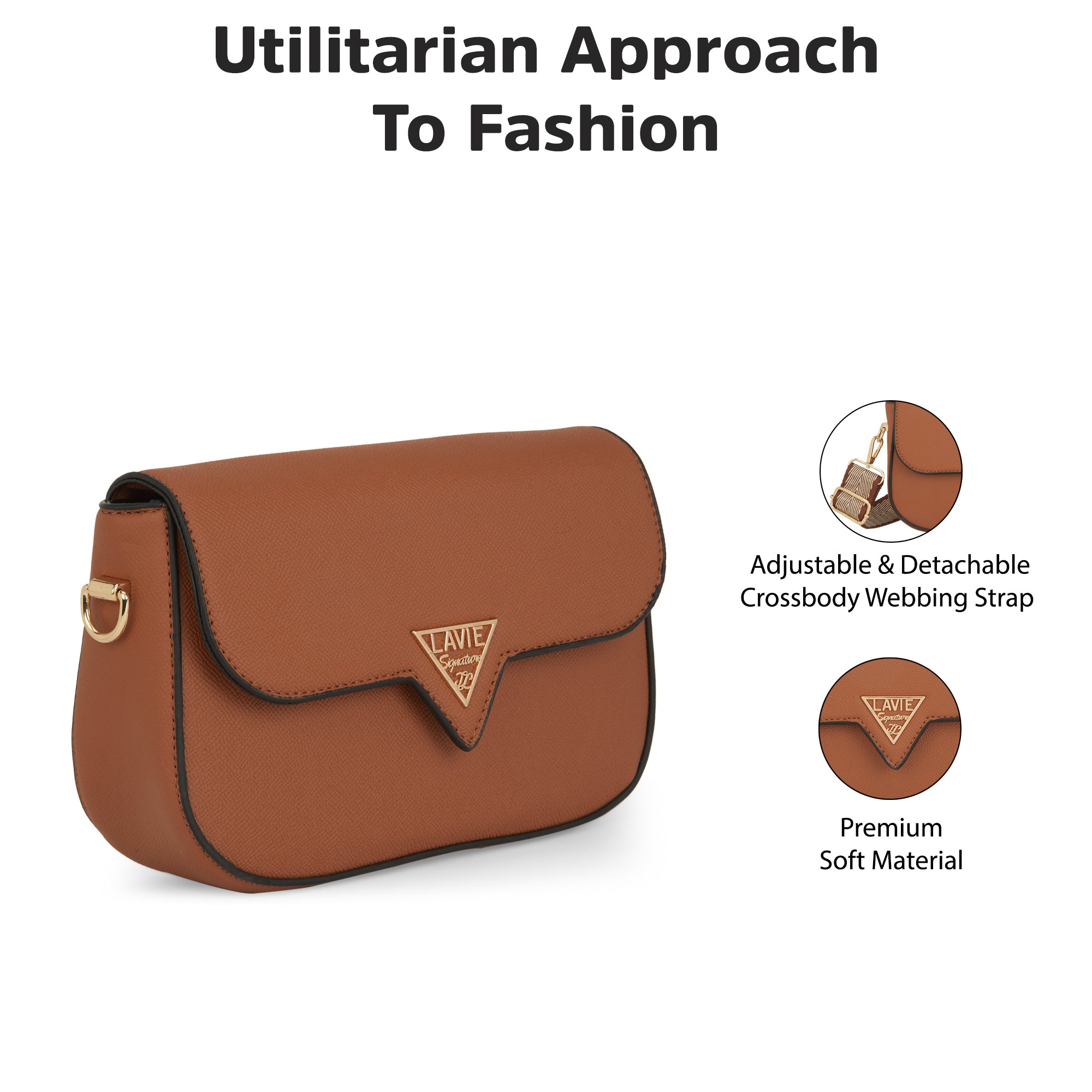 Victoria Small Flap Sling Bag