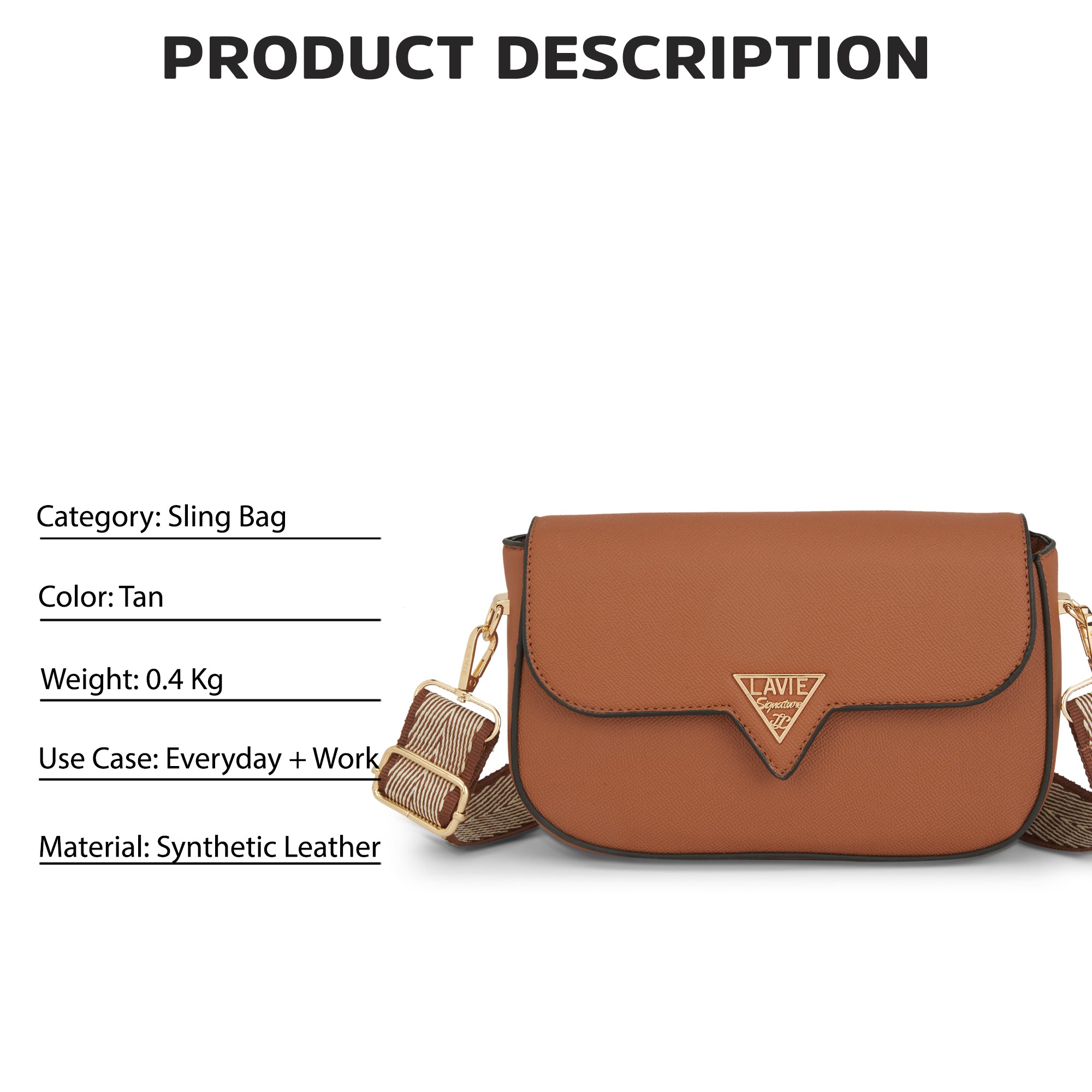 Victoria Small Flap Sling Bag