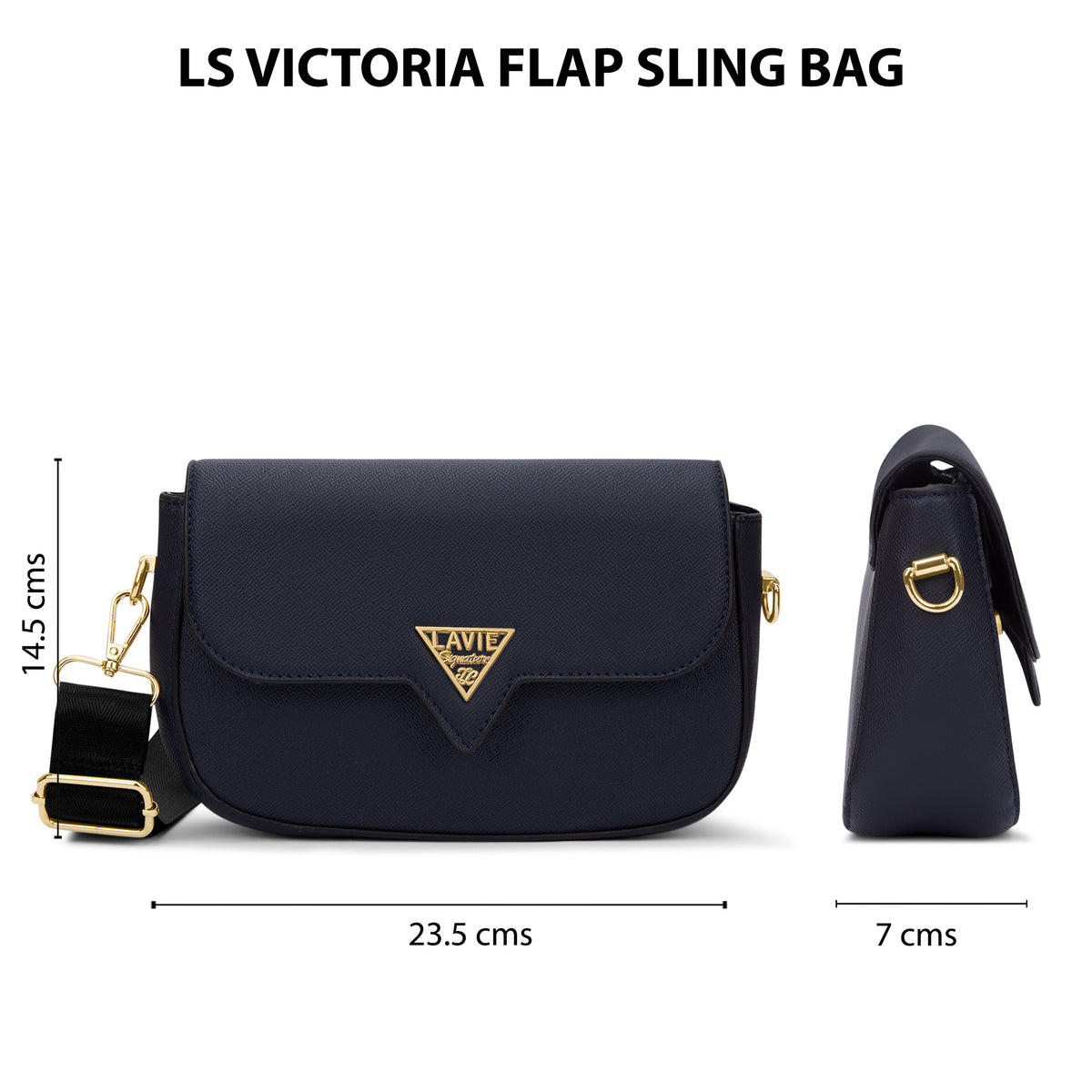 Victoria Small Flap Sling Bag
