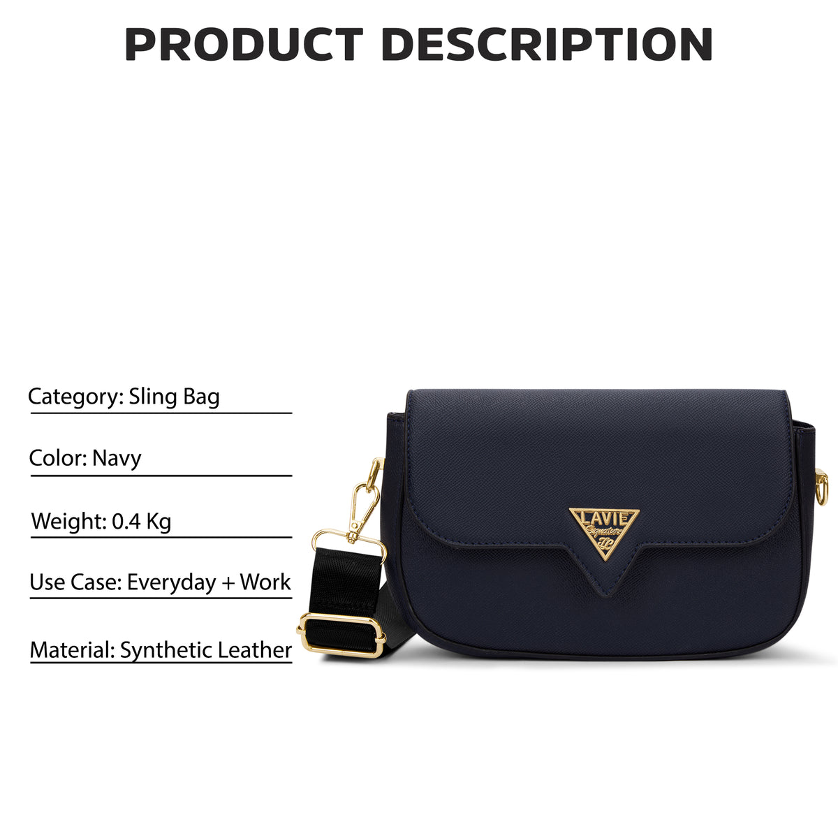 Victoria Small Flap Sling Bag