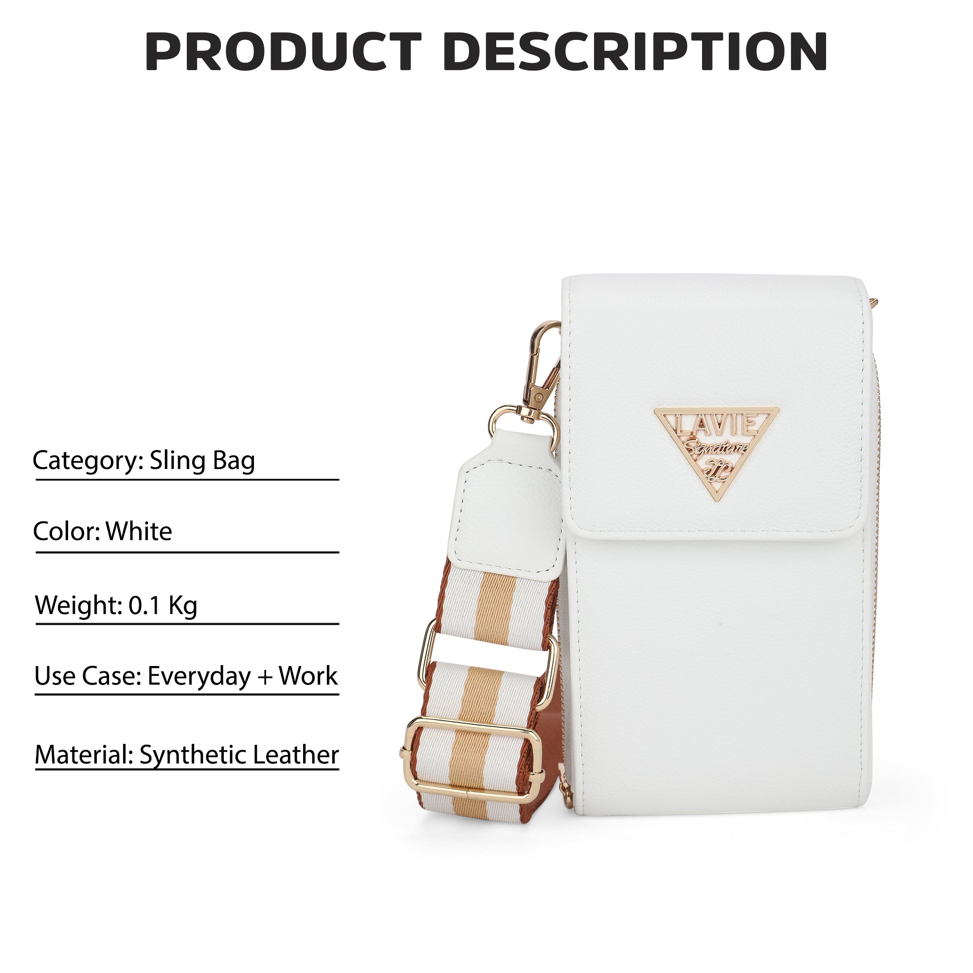 Idaho Vertical 3 Compartments Small Wallet