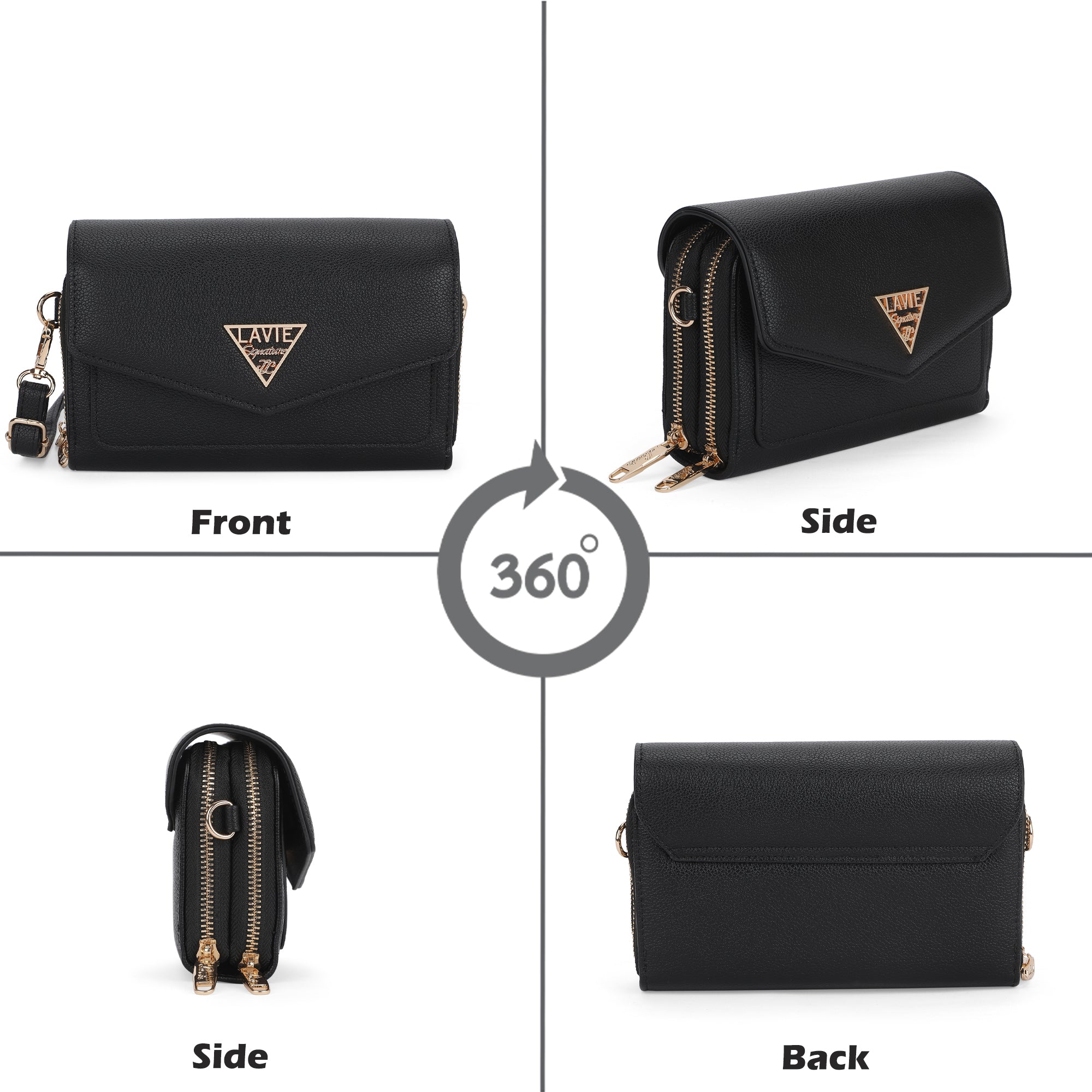 Lowa 2 Compartment Small Zip Wallet