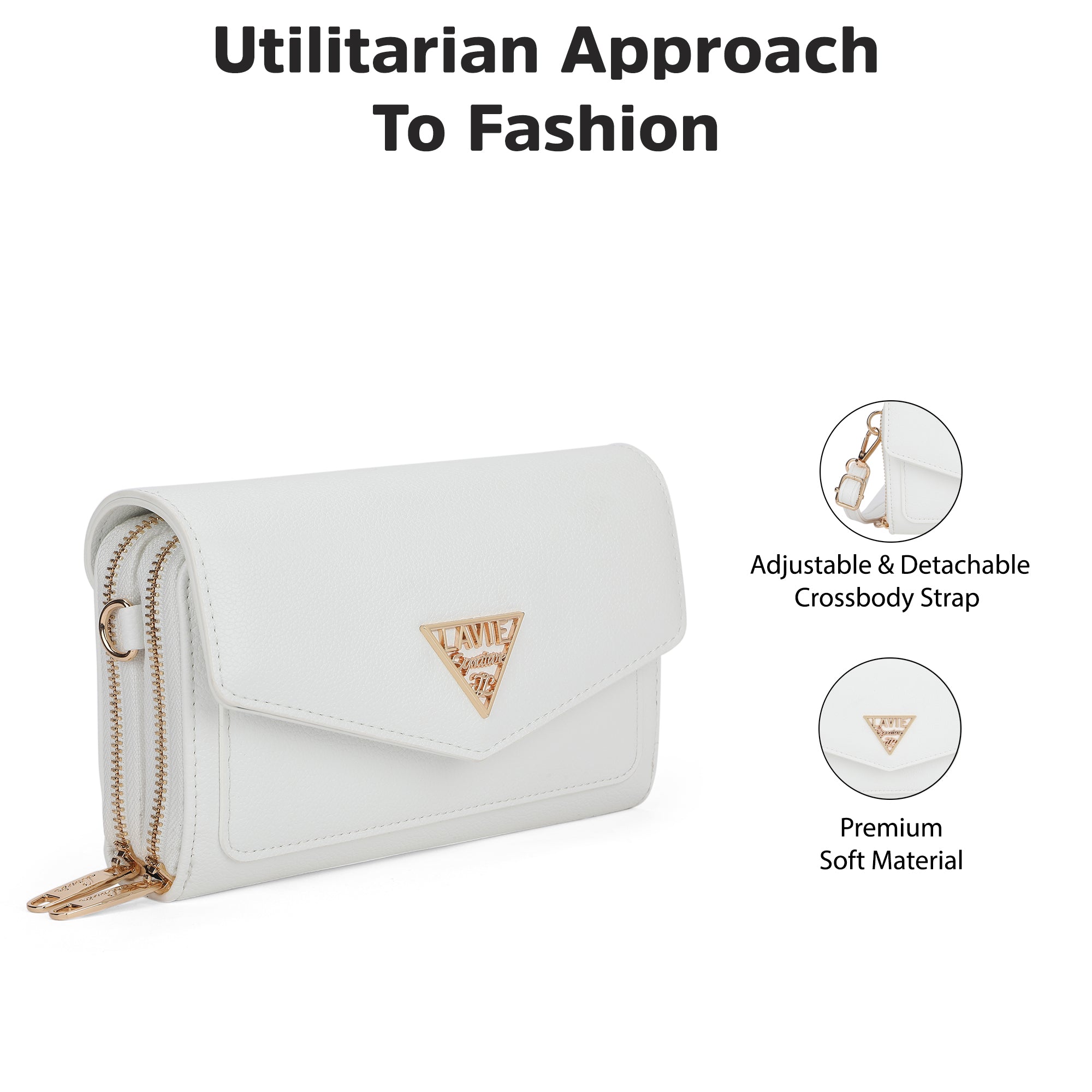 Lowa 2 Compartment Small Zip Wallet