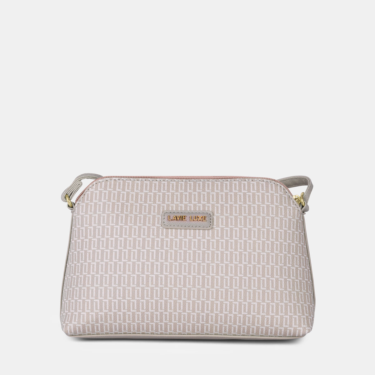 Lavie Luxe Mono Swift Pink Small Women's Dome Sling