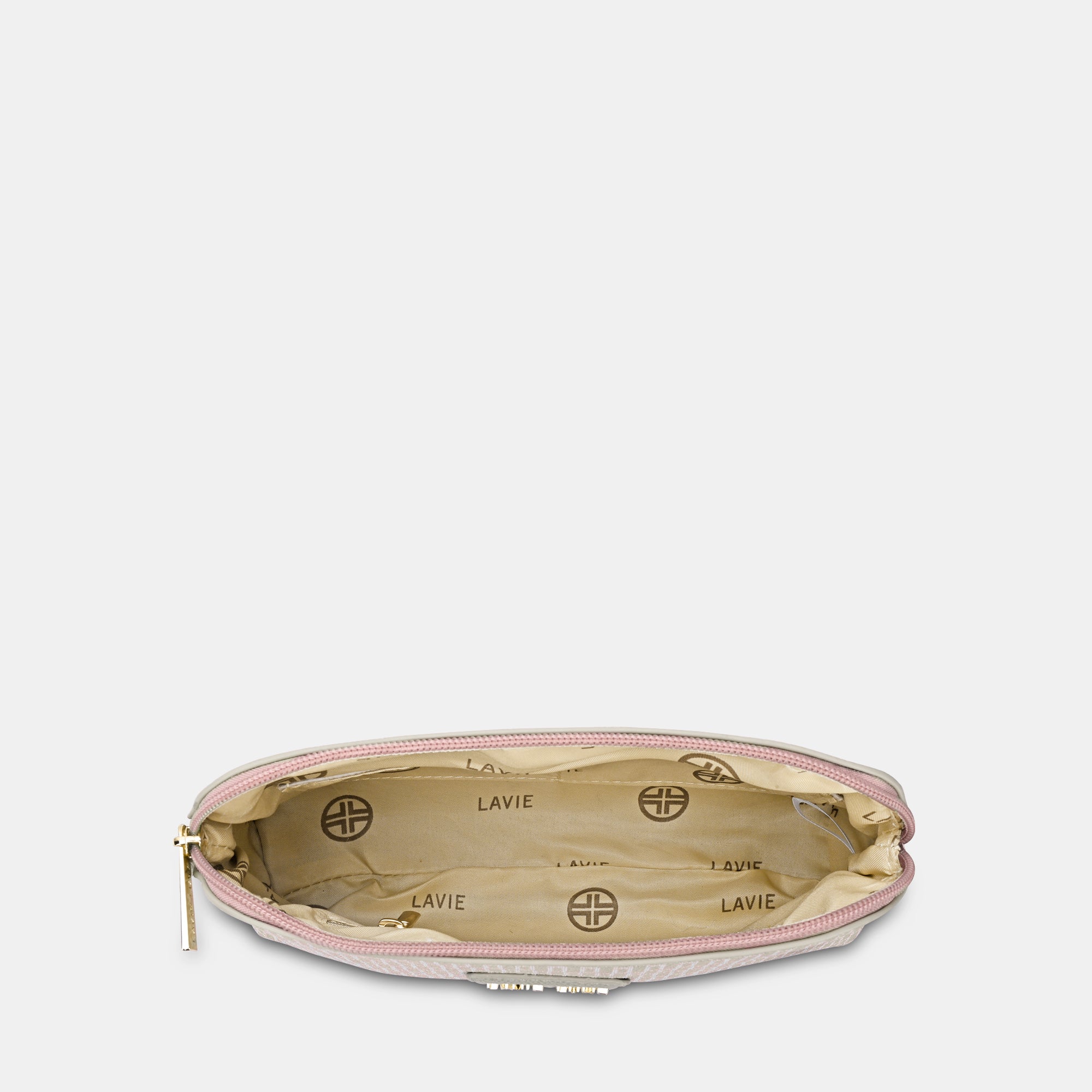 Lavie Luxe Mono Swift Pink Small Women's Dome Sling