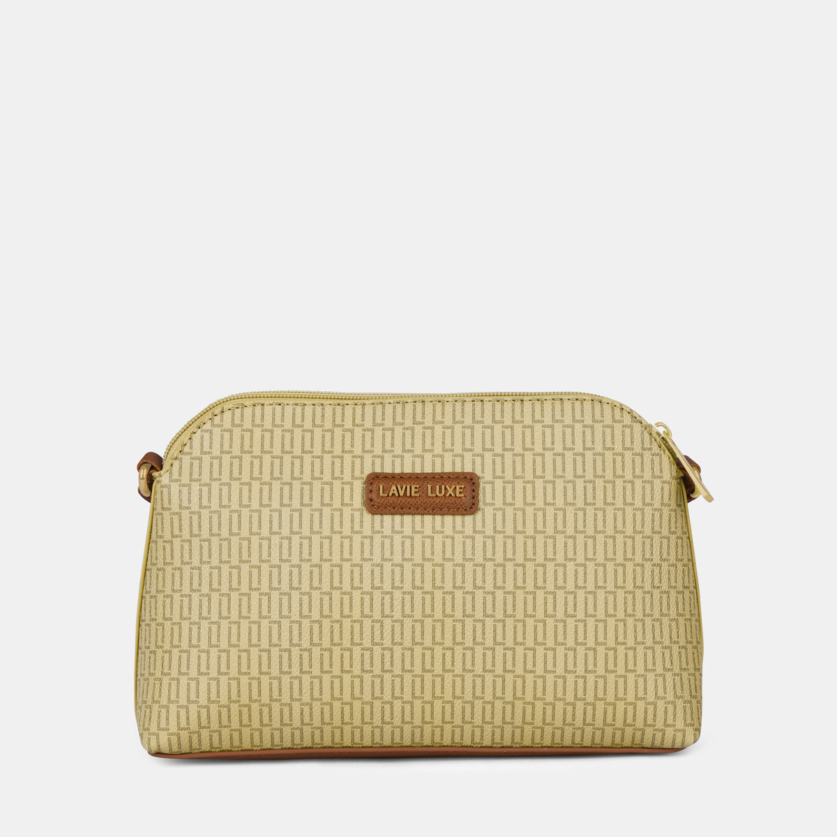 Lavie Luxe Mono Swift Taupe Small Women's Dome Sling