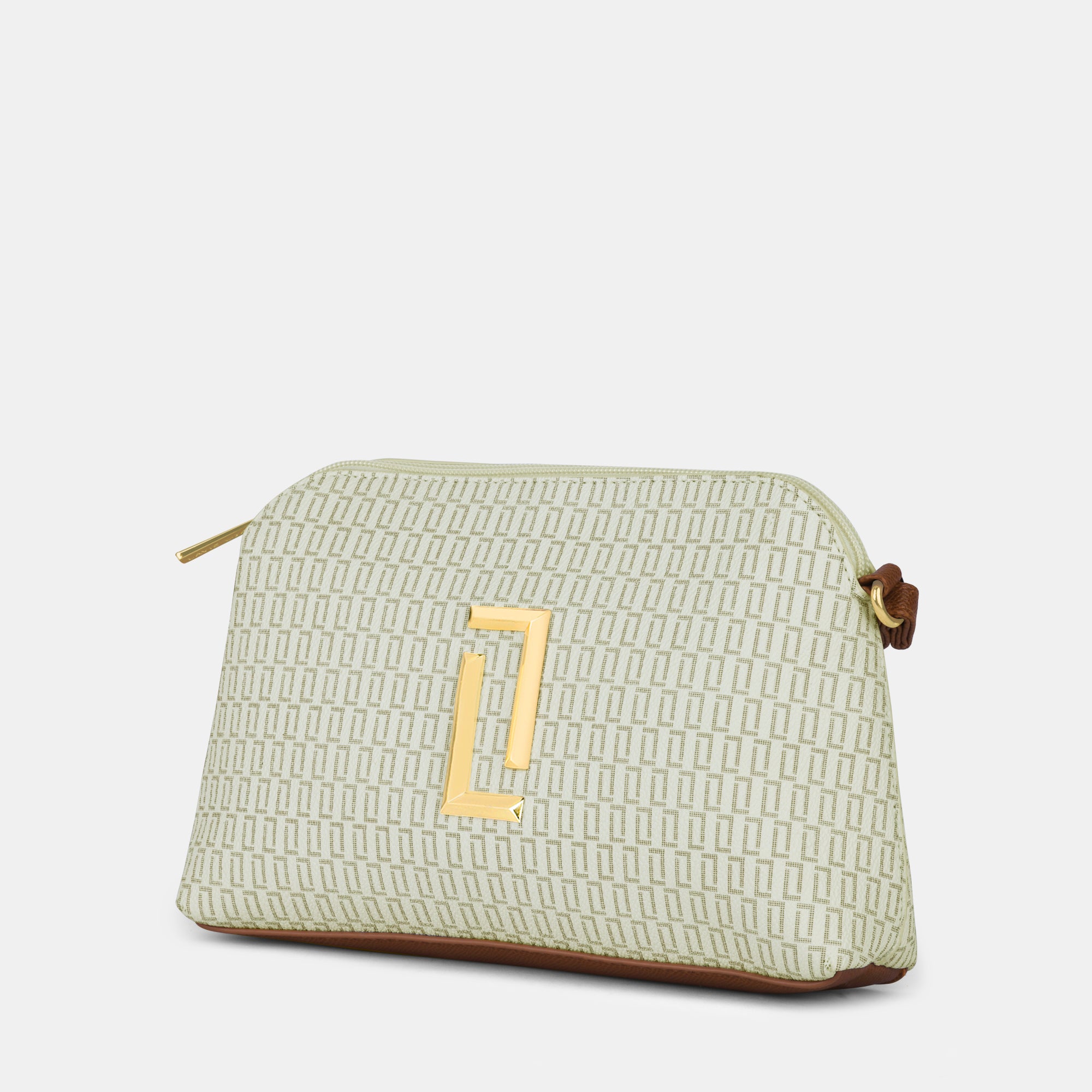 Lavie Luxe Mono Swift Off White Small Women's Dome Sling