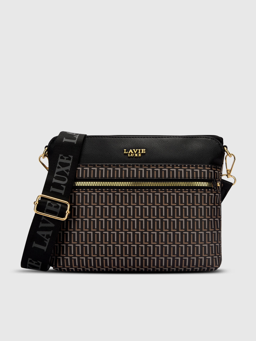 Mono Quick25 Small Top Zip Sling Handbag