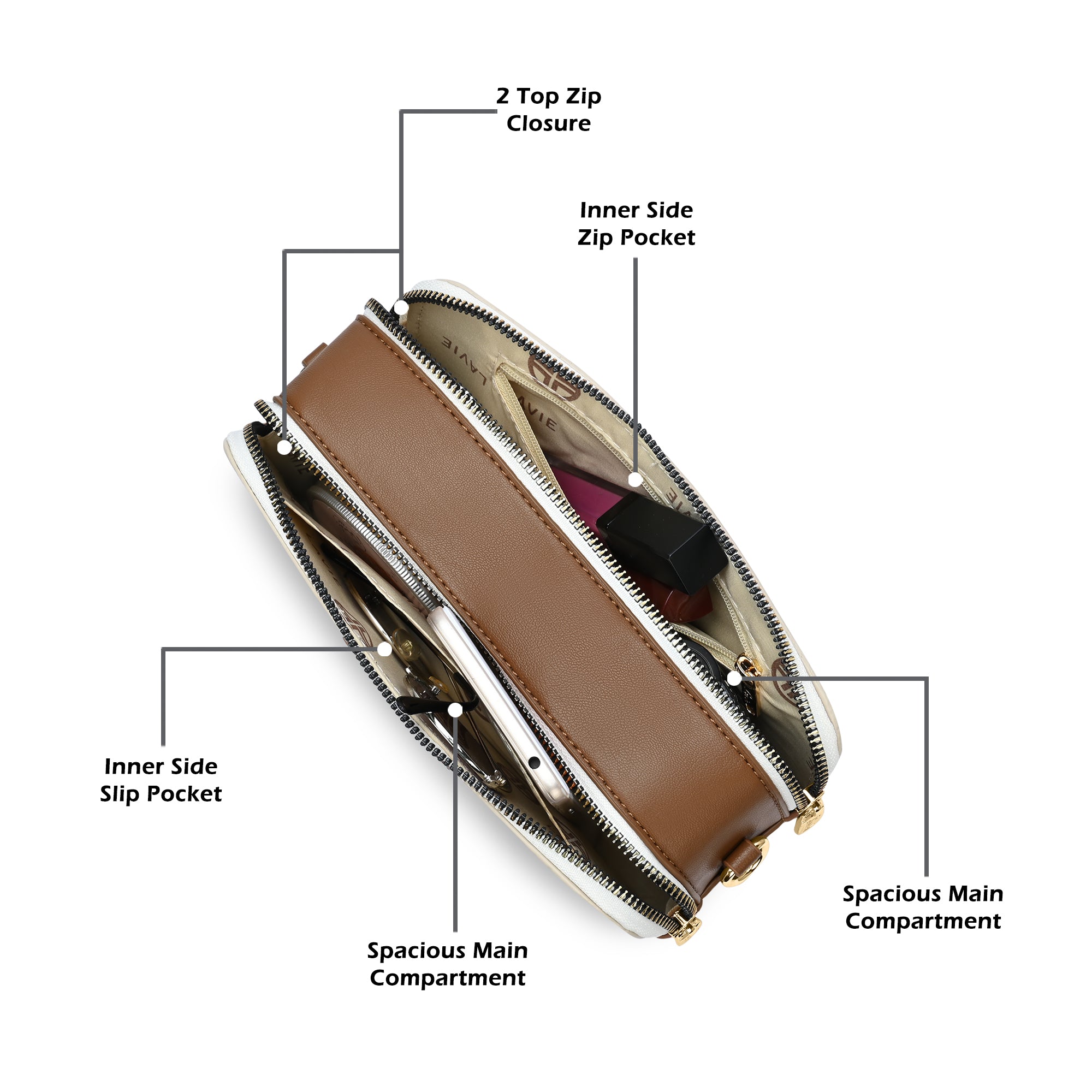 Canyon Colourblock Small Sling Bag