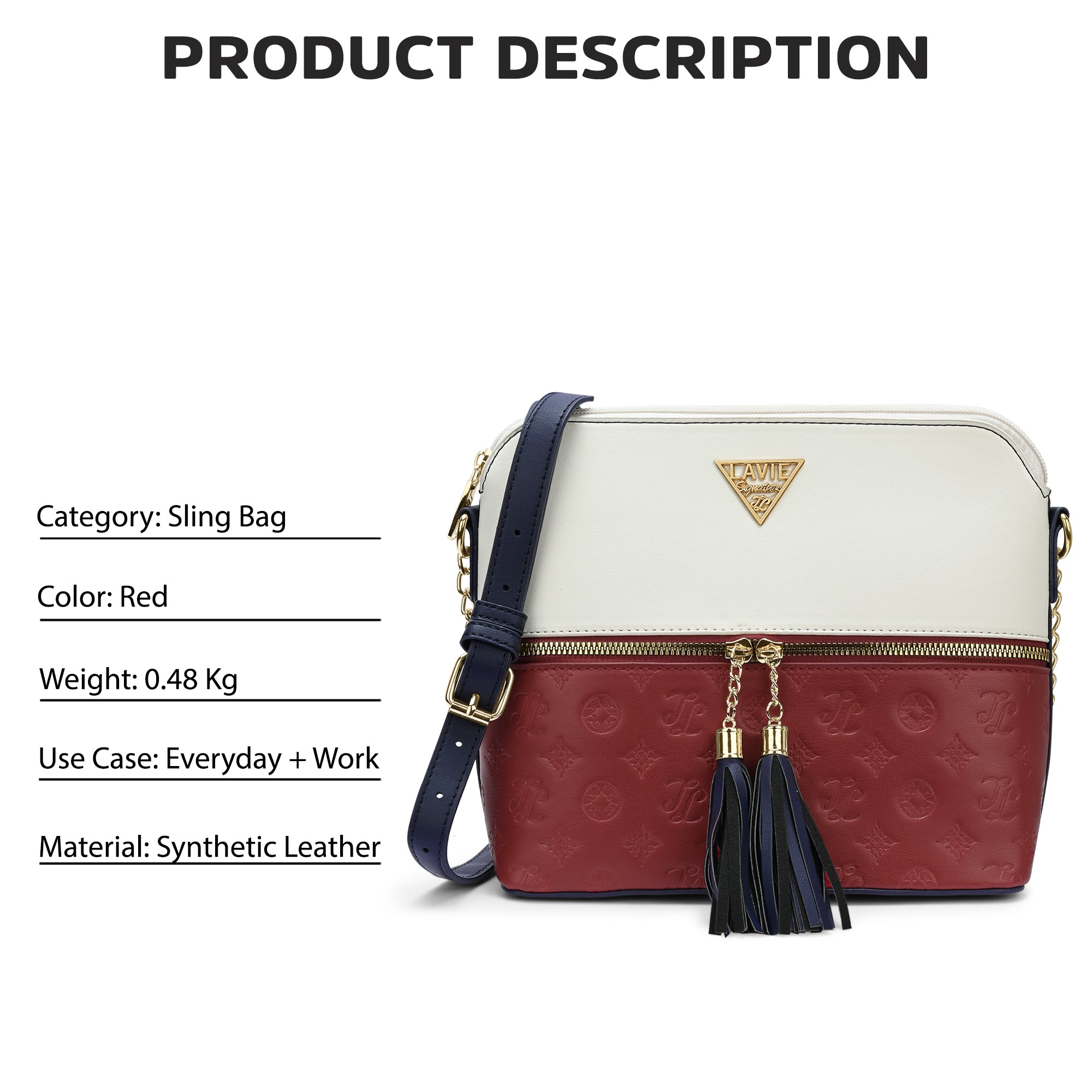 Toccoa Colourblock Medium Sling Bagbag