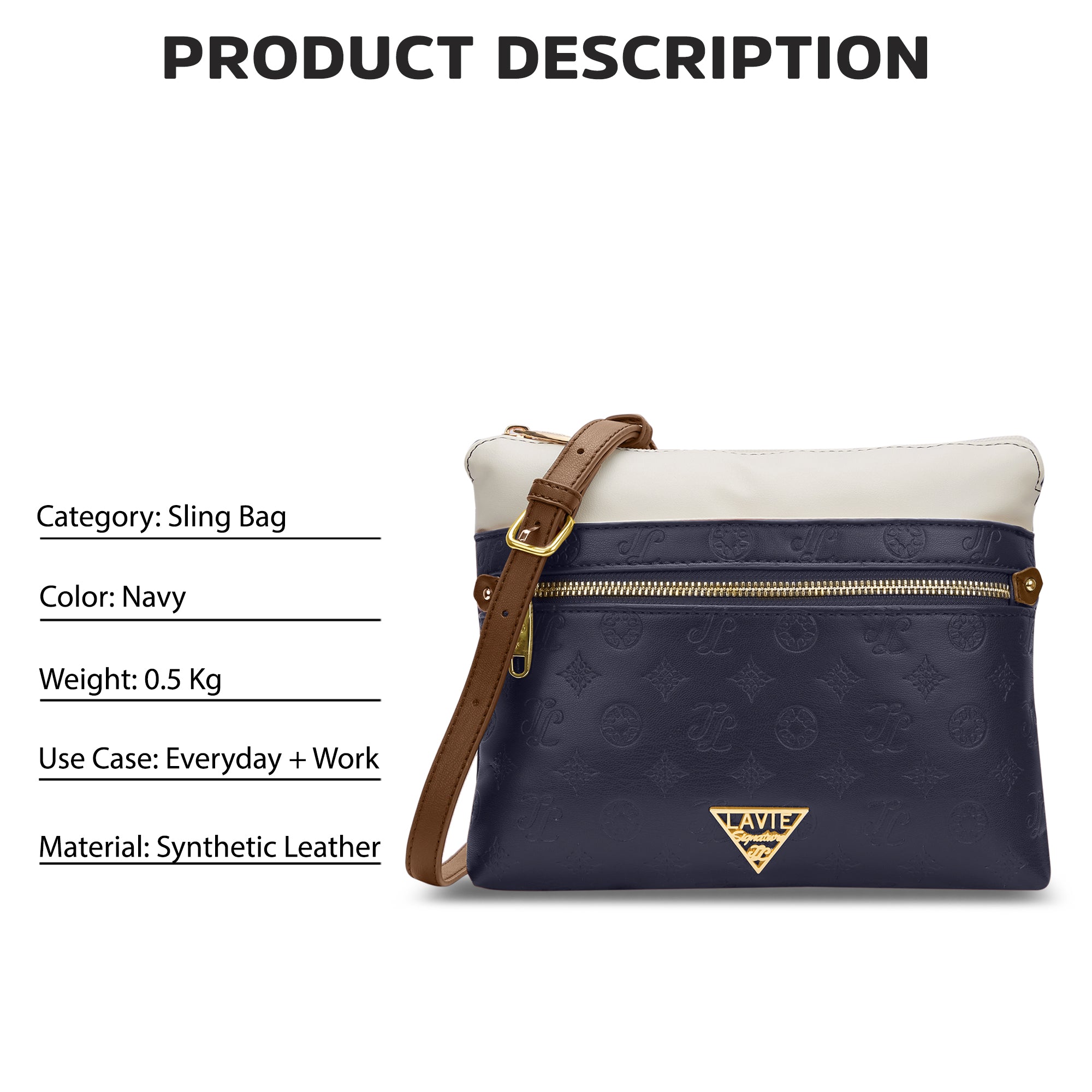 Galax Colourblock Small Sling Bag