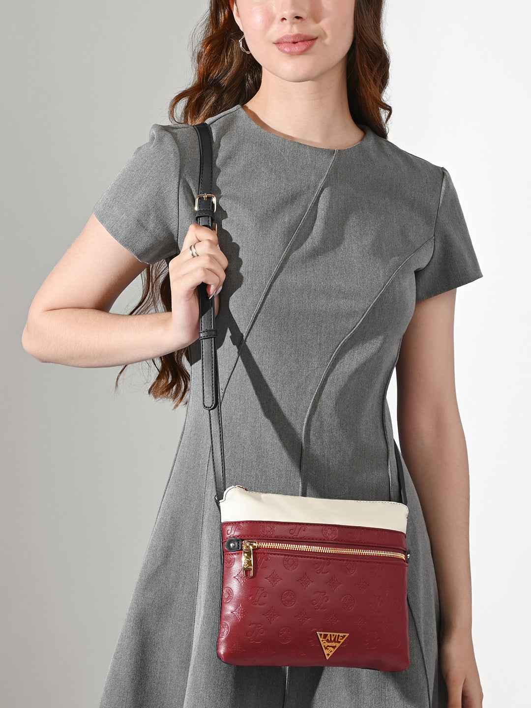 Galax Colourblock Small Sling Bag