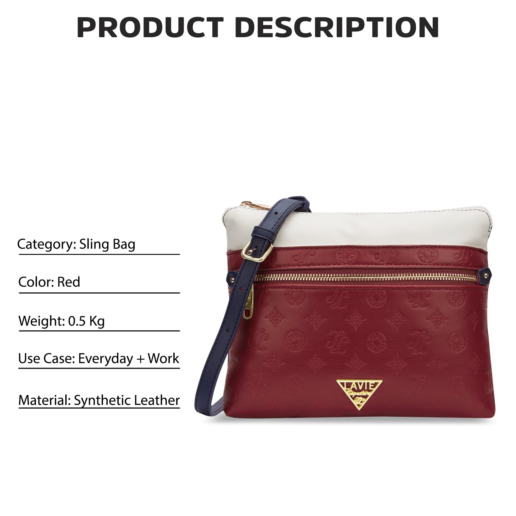 Galax Colourblock Small Sling Bag