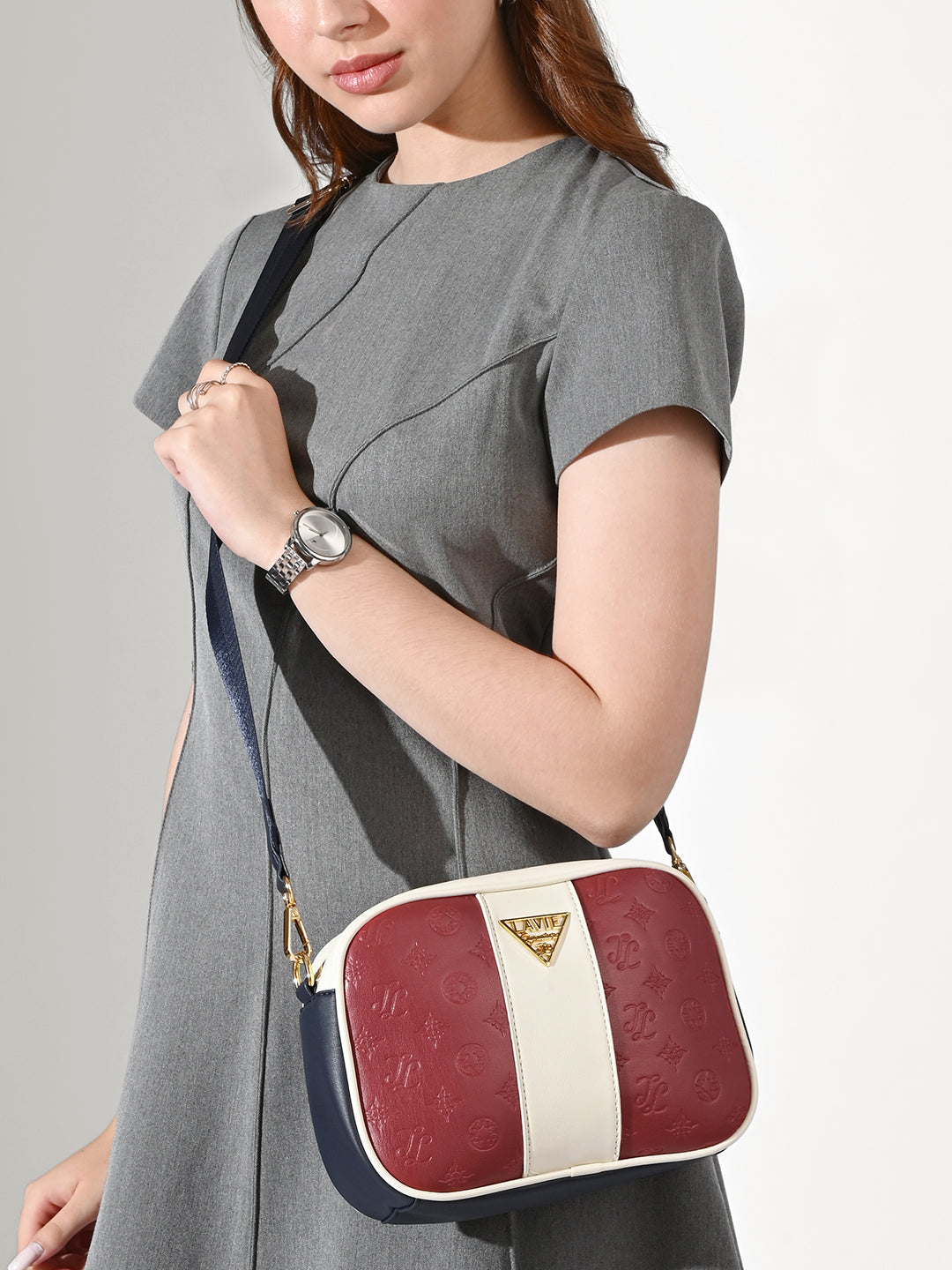 Nashville 3 Compartments Medium Satchel Bag