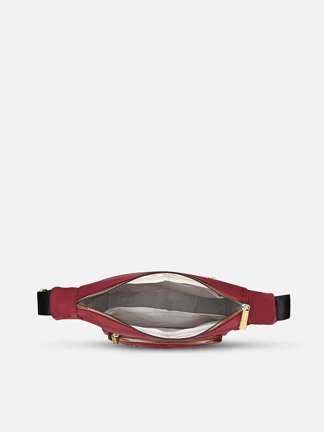 Zylo 7 Compartment Large Sling Bag Maroon