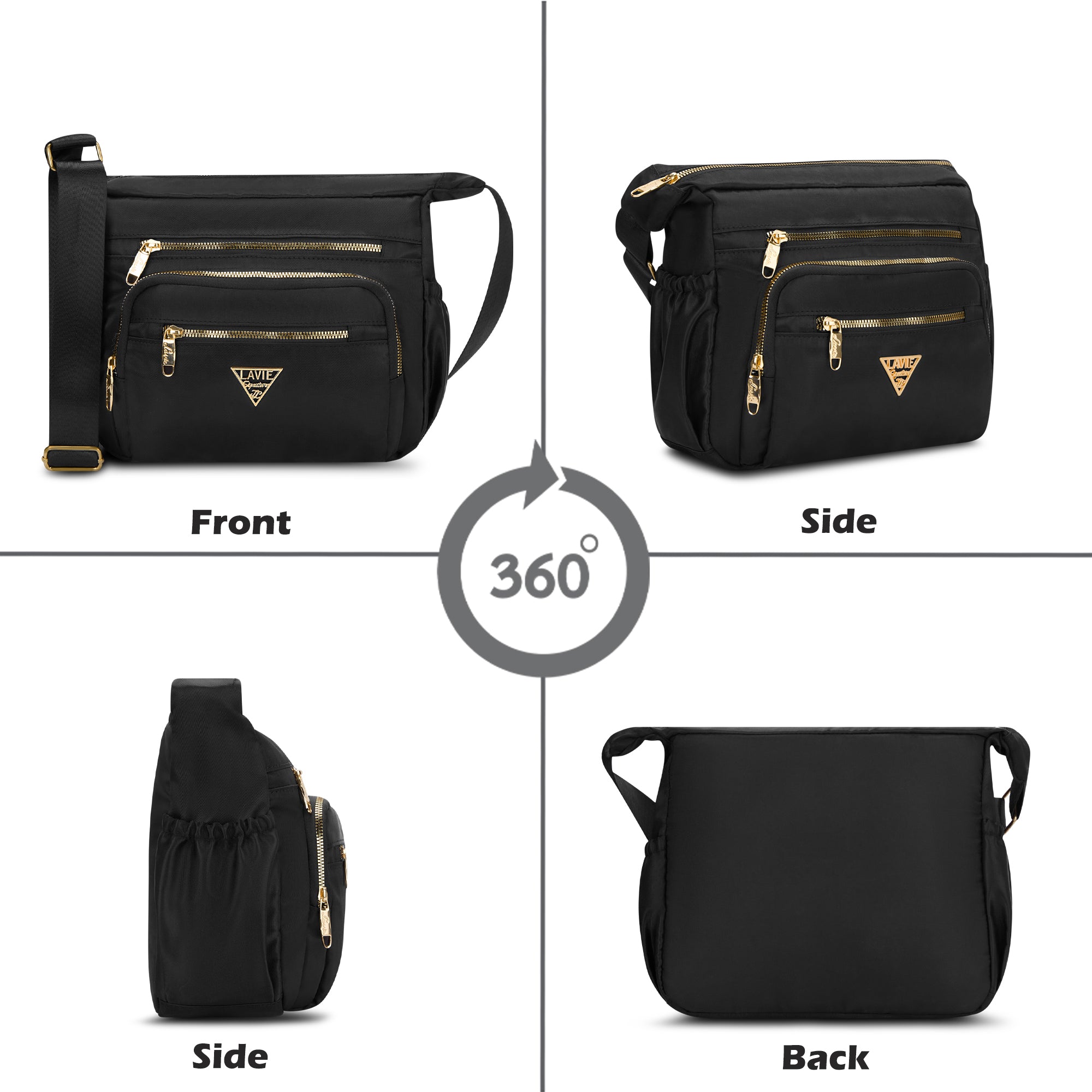 Tucson 7 Compartments Large Sling Bag
