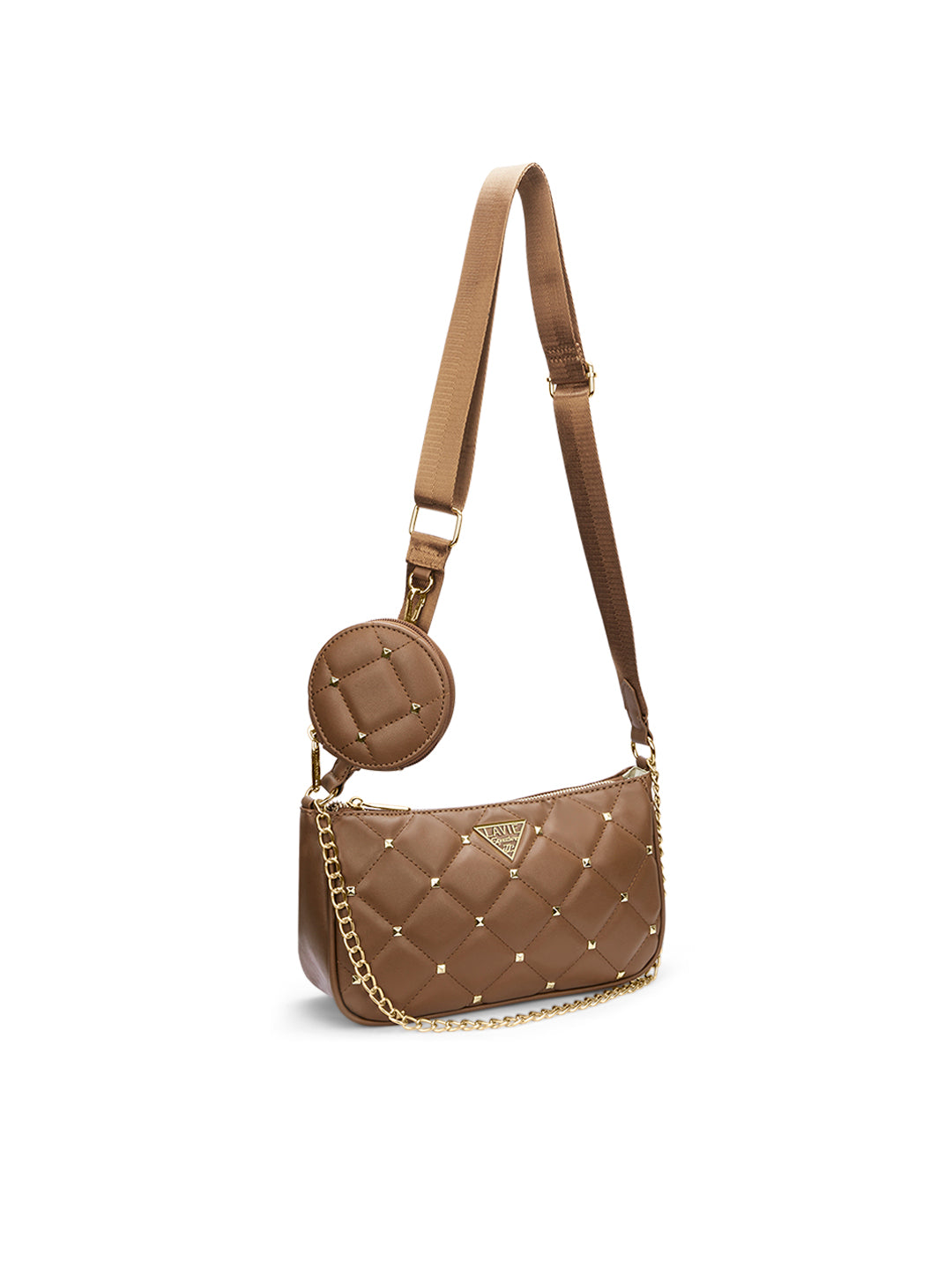 Stud Knox 2 Compartment Small Sling Bag