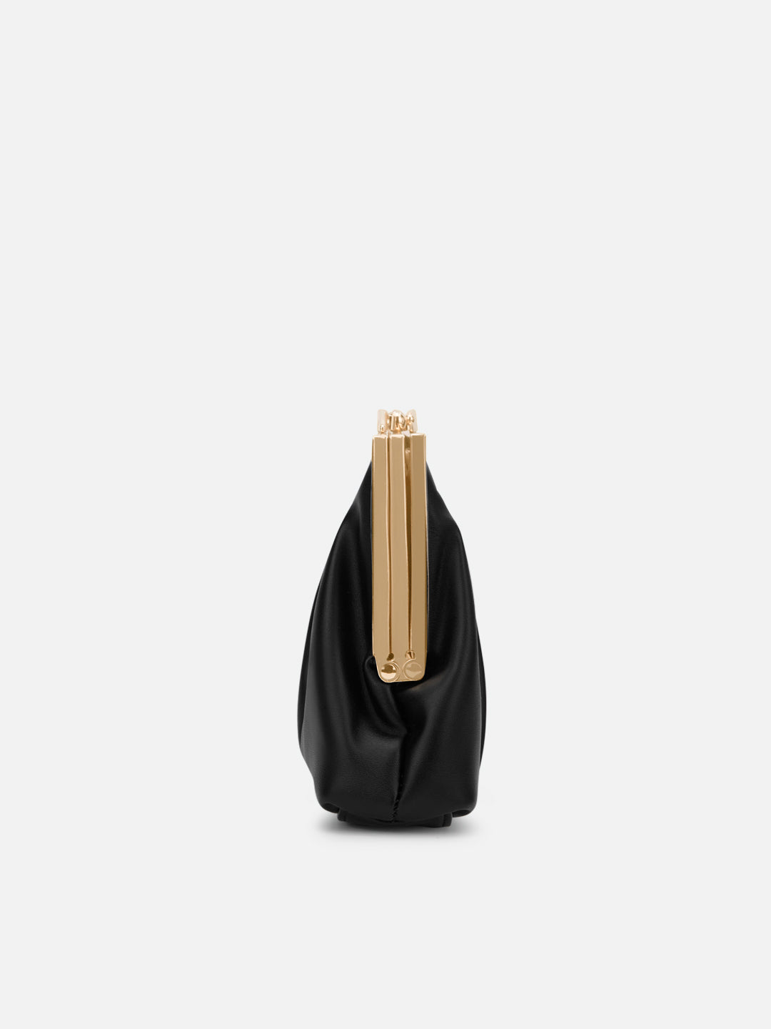 Pleato 2-Compartment Frame Medium Sling Bag Black