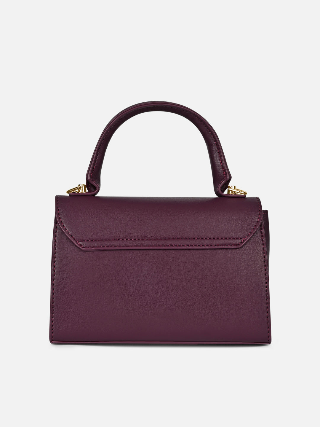 Chain25 Flap Small Sling Bag Wine