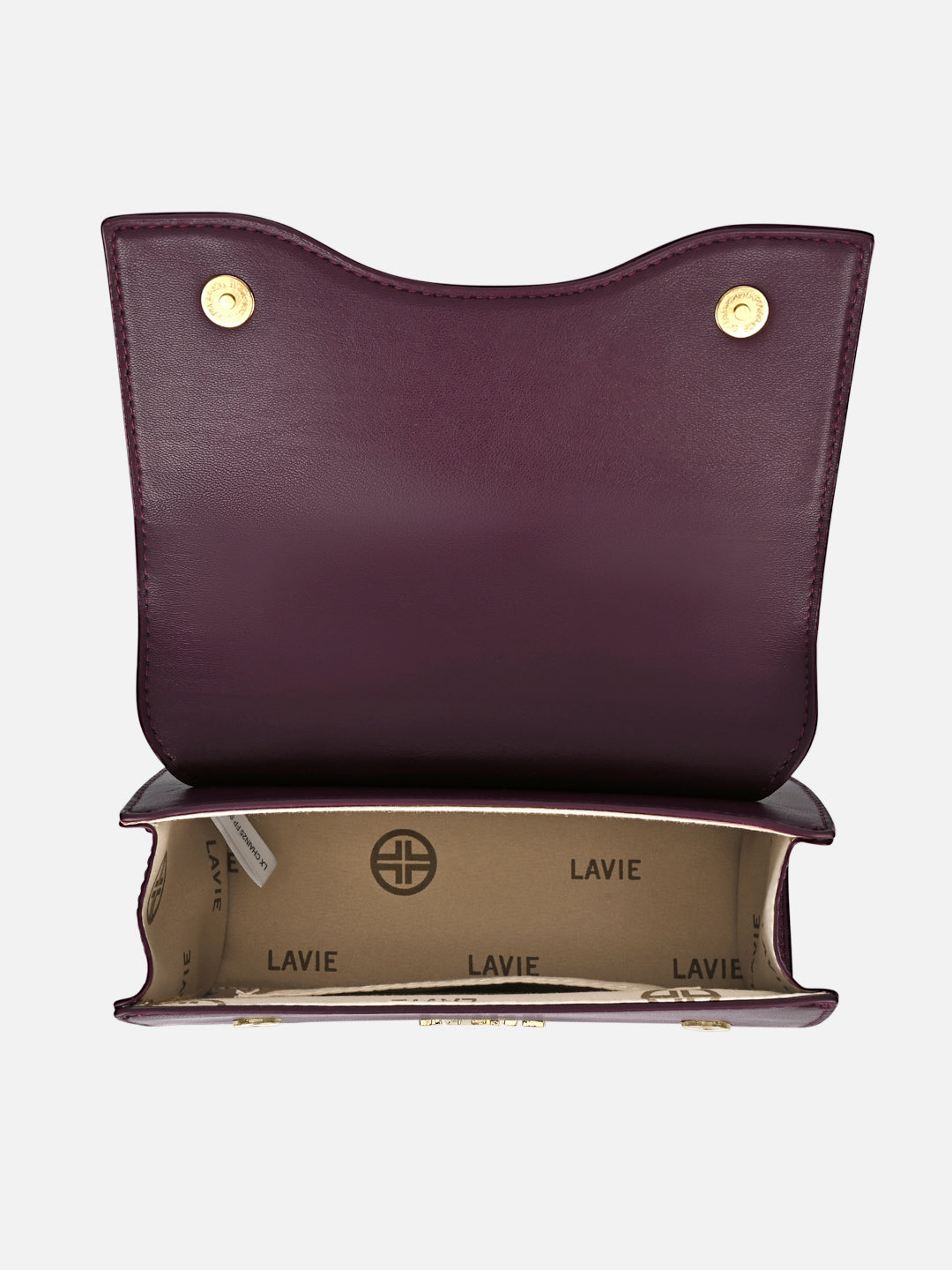Chain25 Flap Small Sling Bag Wine