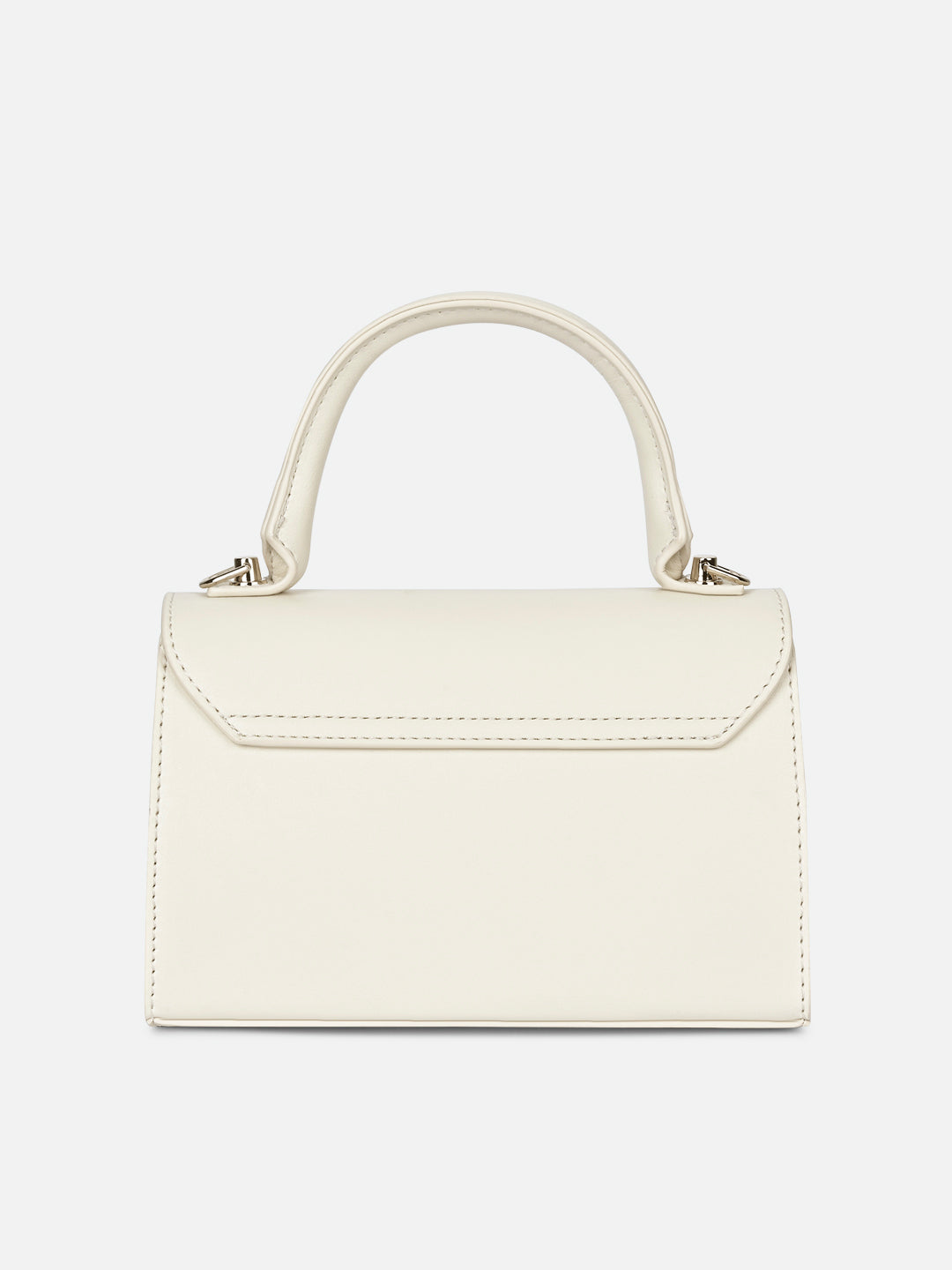 Chain25 Flap Small Sling Bag Off White