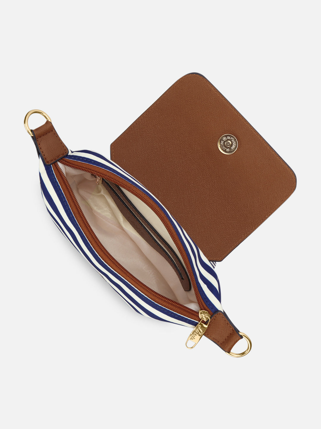 Stripe Baltimore 'S Ladies Handbag Navy